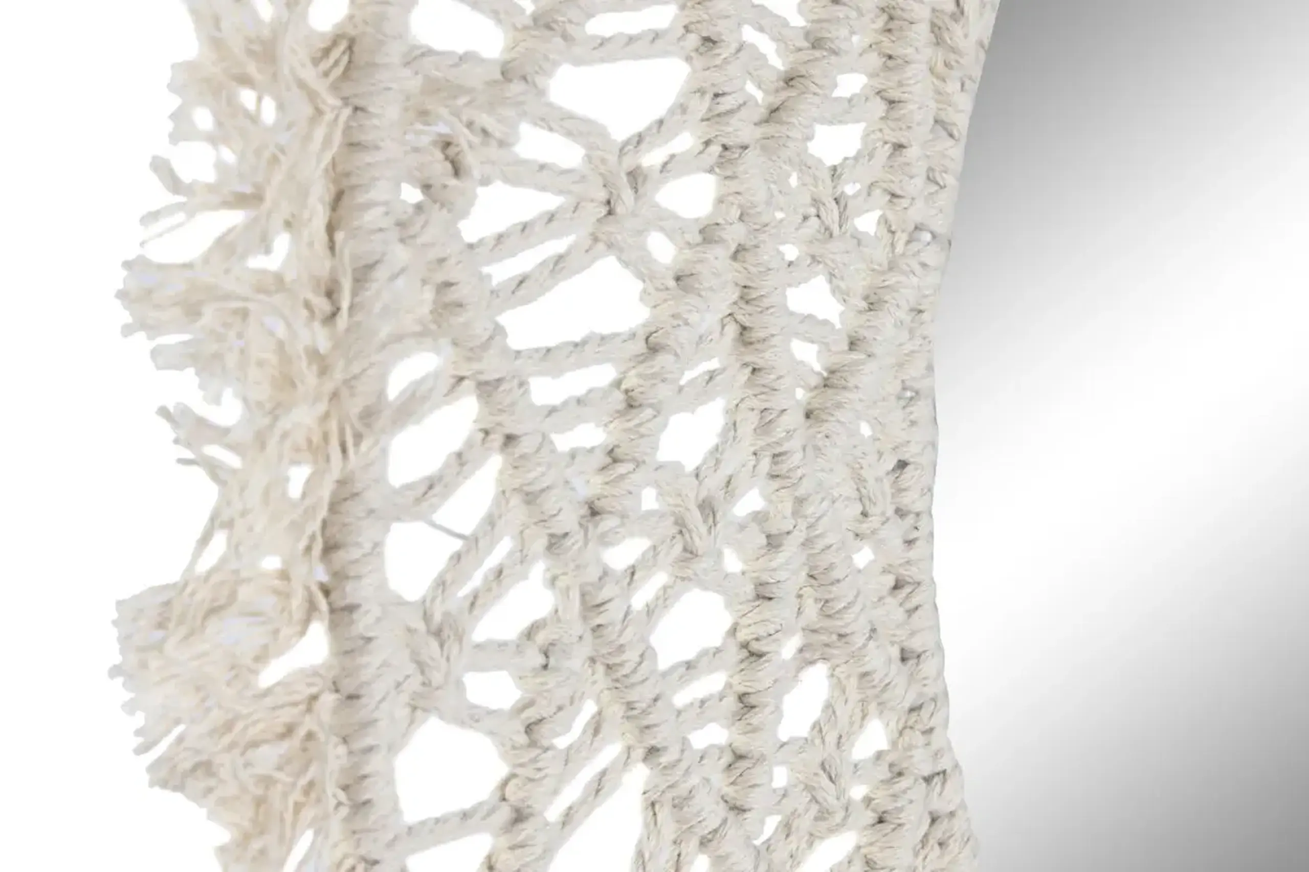 Oglinda de perete Macrame 76cm