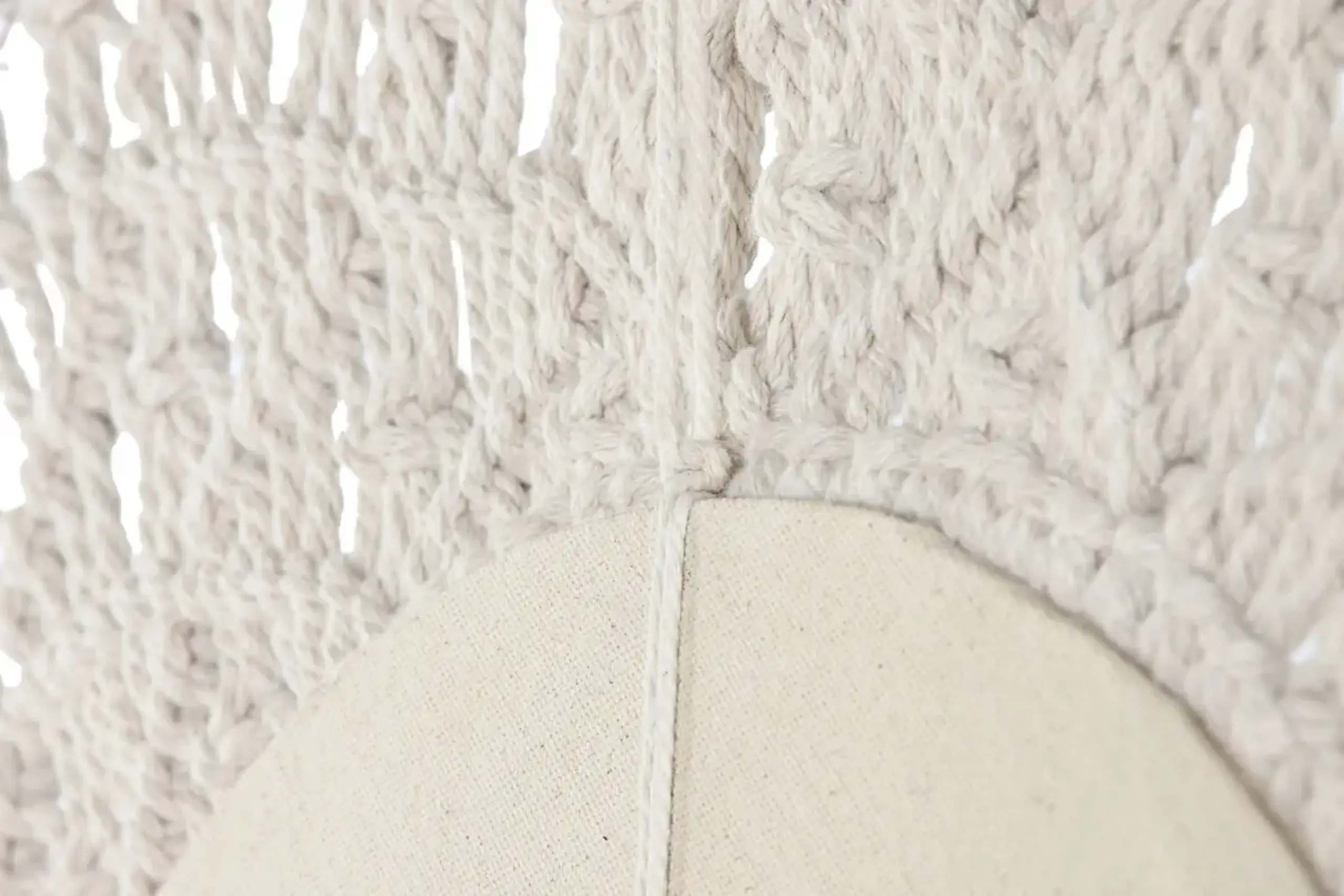 Oglinda de perete Macrame 76cm