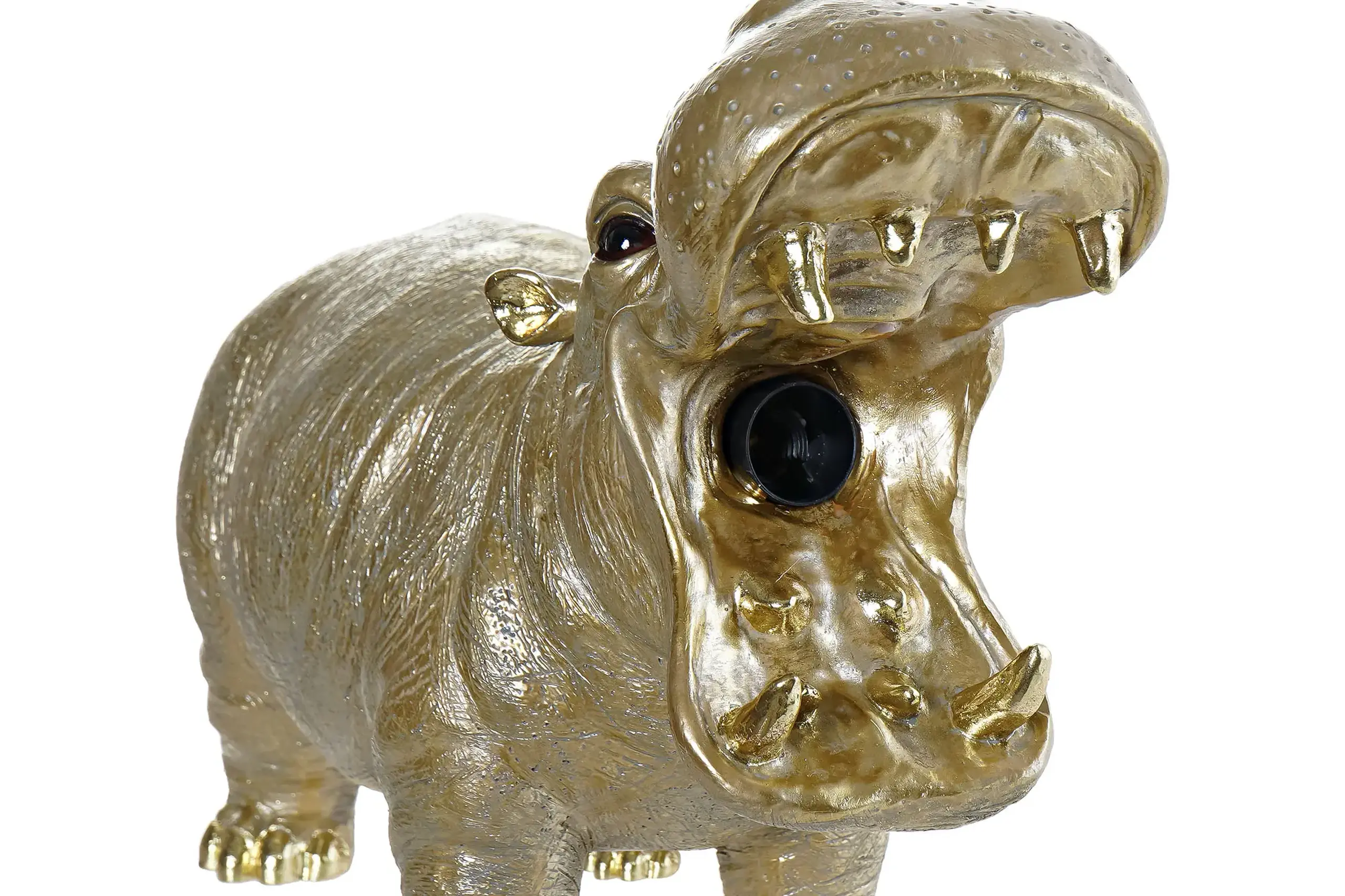 Lampă de masă HIPPO GOLD, 38 cm