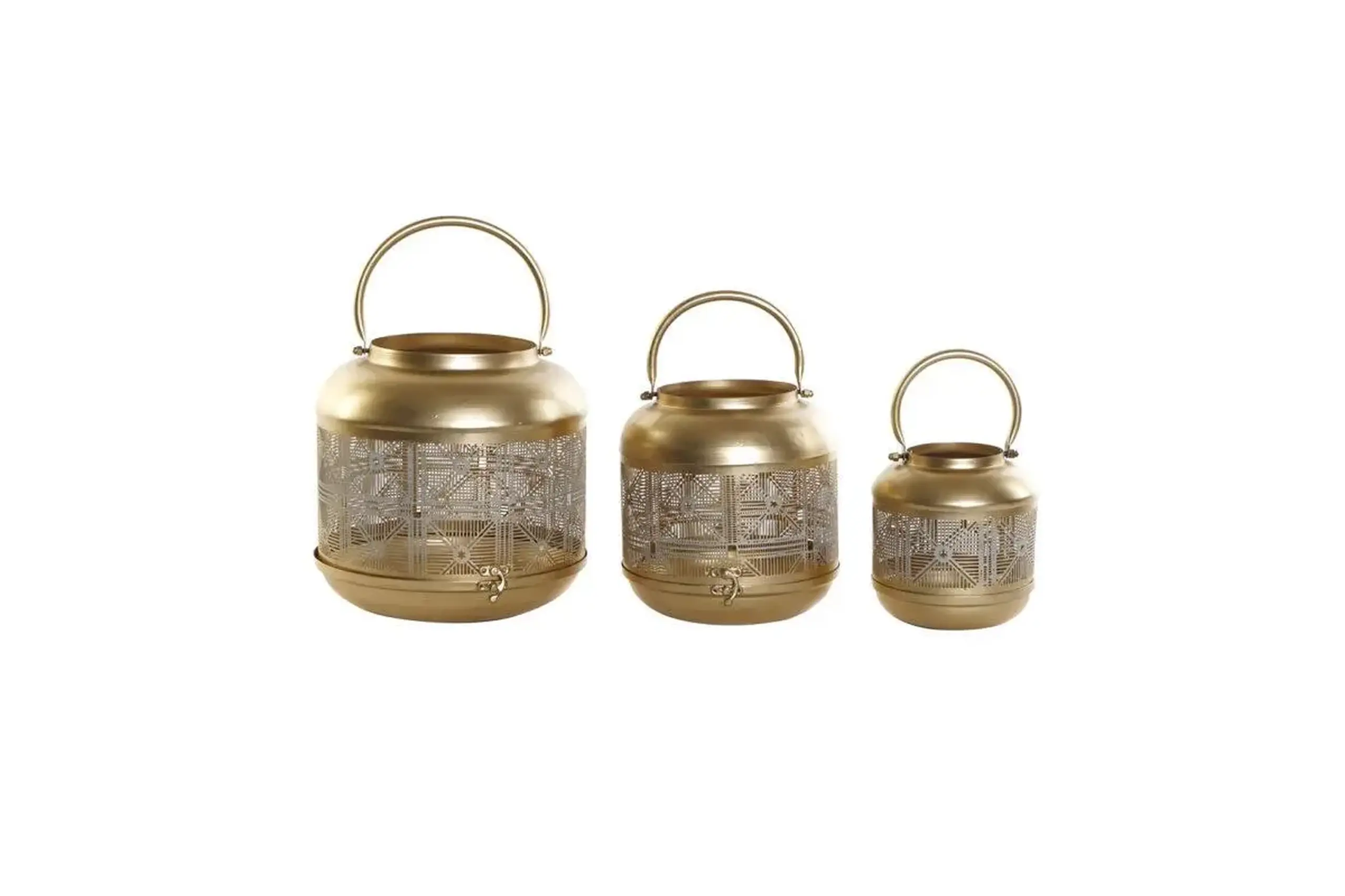 Set suporturi pentru lumînări GOLD