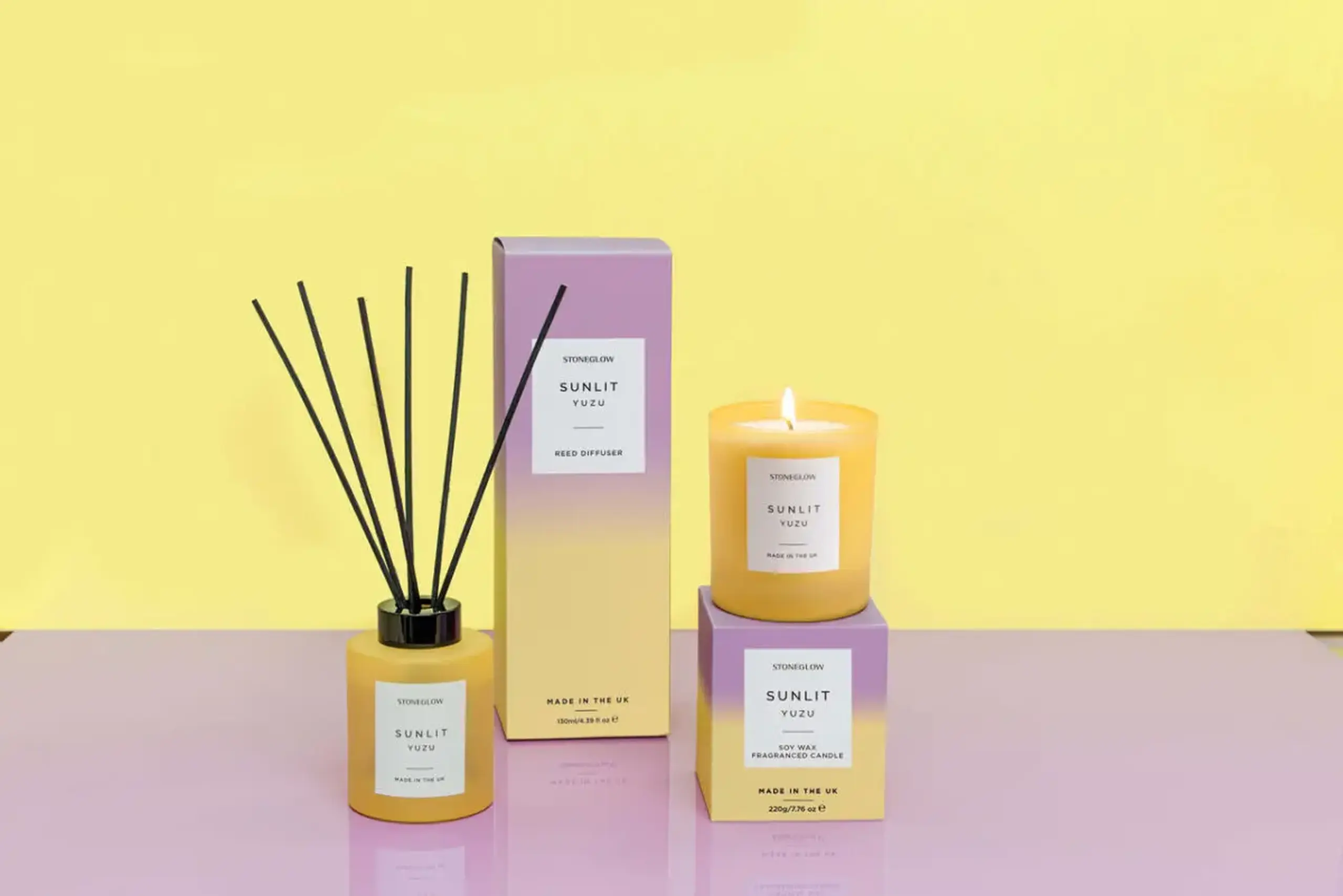 Difuzor Stoneglow Sol – Sunlit Yuzu