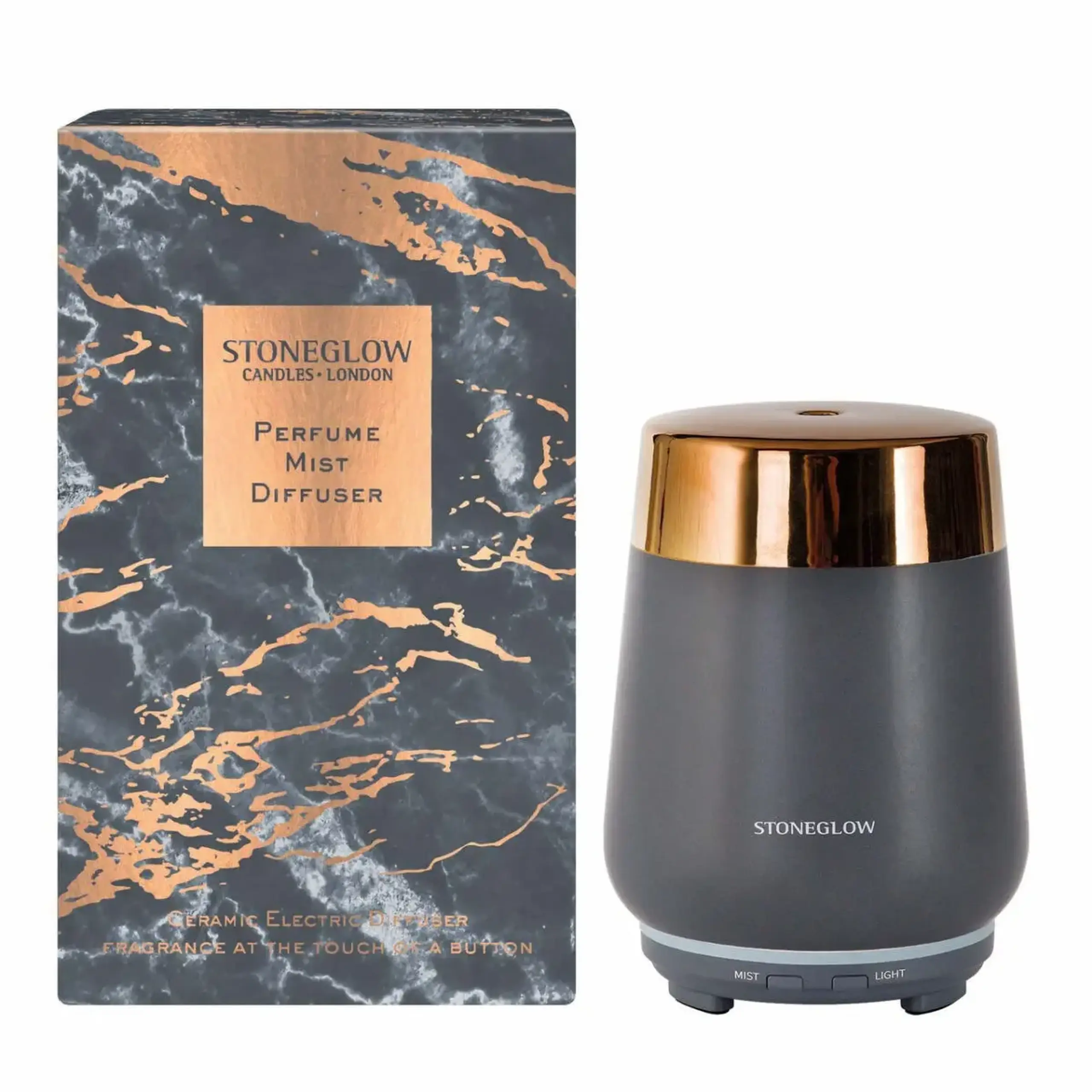Aroma Difuzor Ultrasonic STONEGLOW DARK GRAY