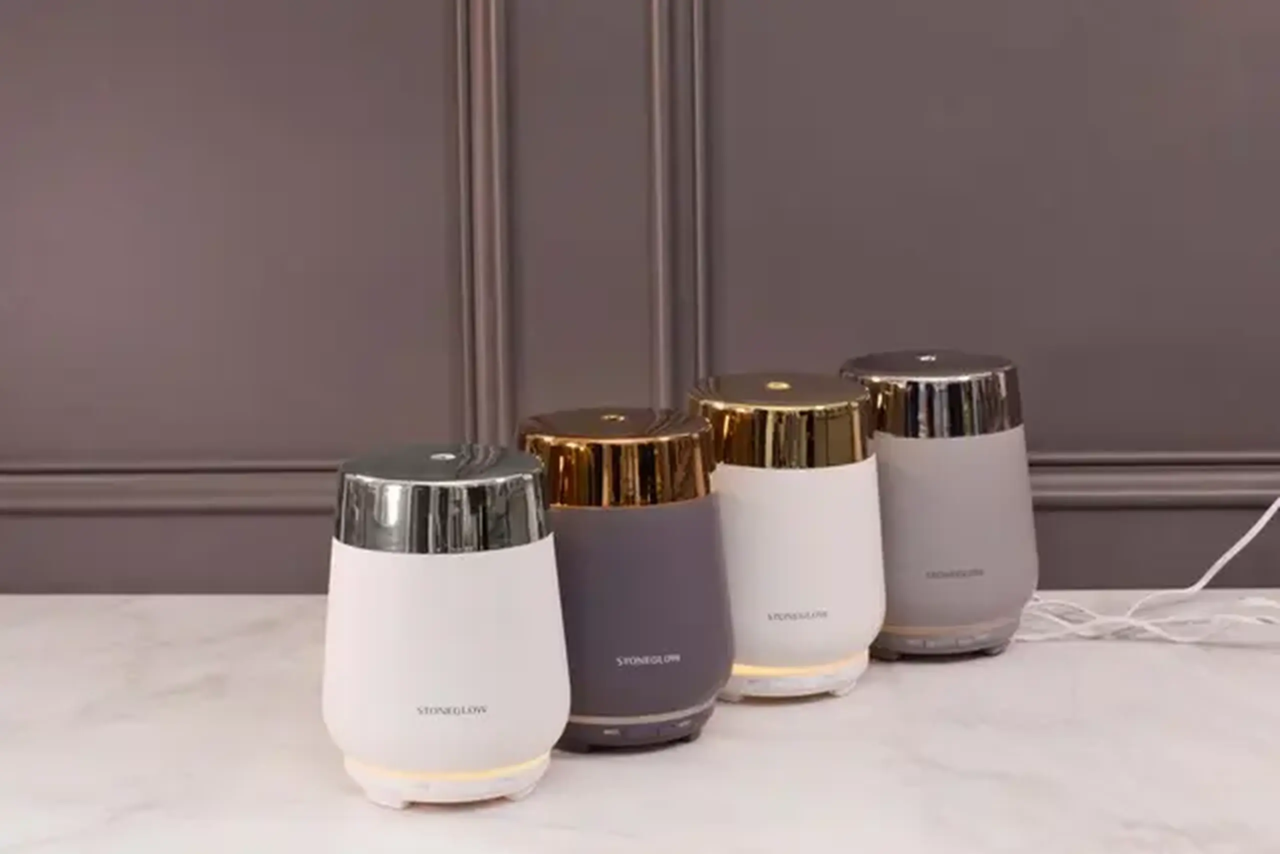Aroma Difuzor Ultrasonic STONEGLOW WHITE