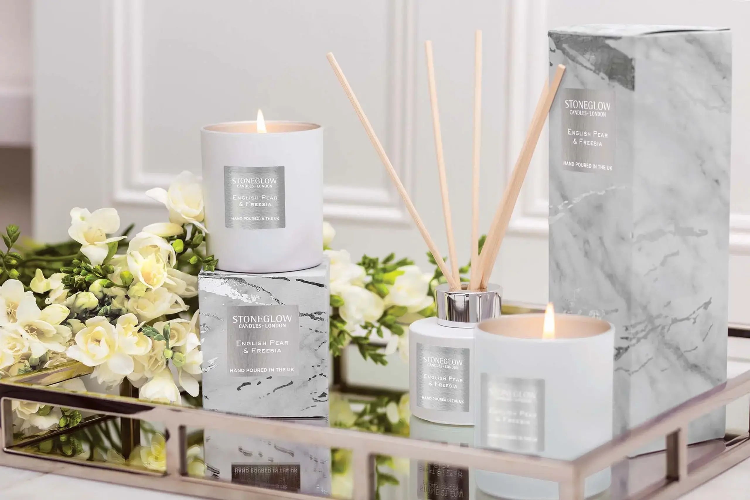 Difuzor STONEGLOW English Pear & Freesia