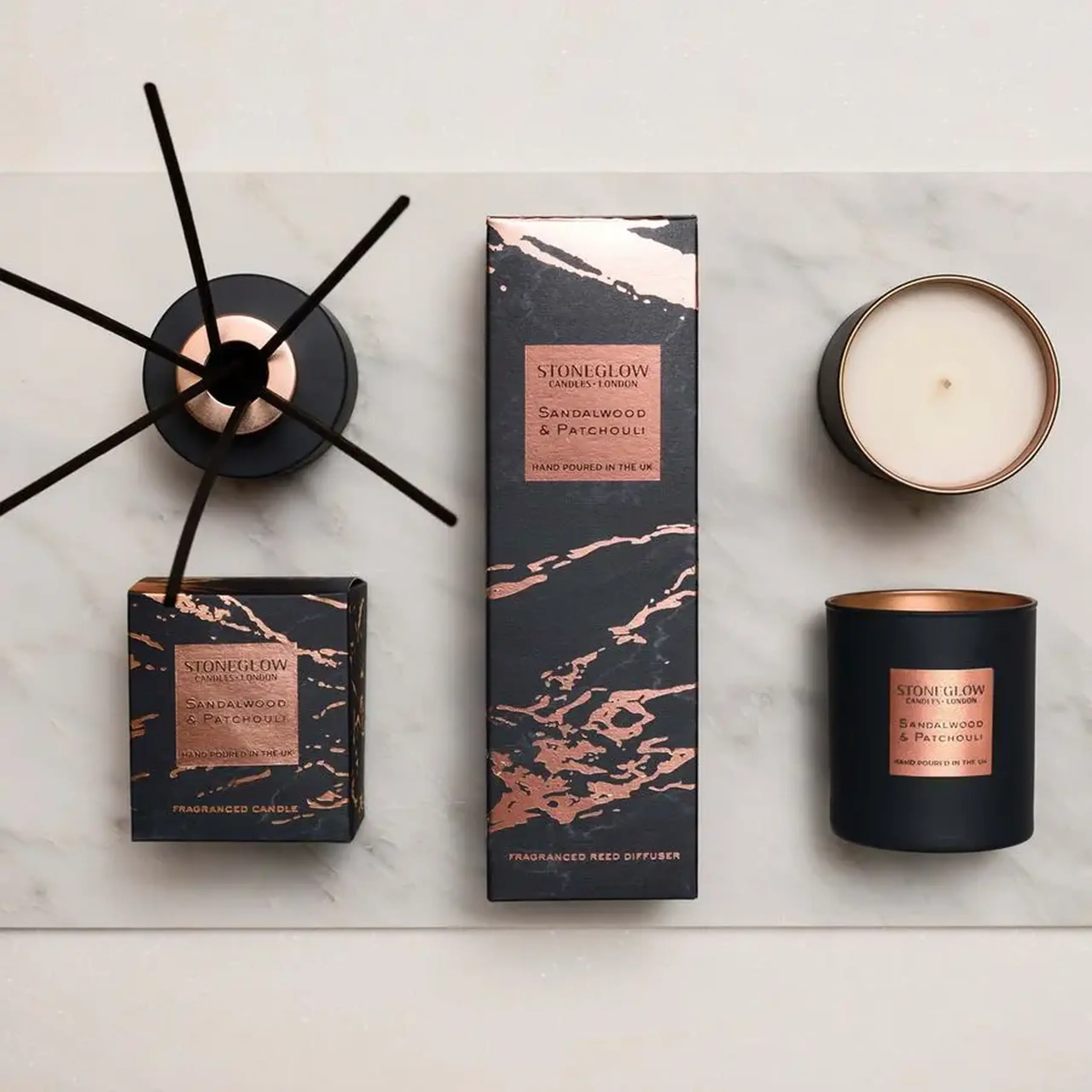 Difuzor STONEGLOW Sandalwood & Patchouli