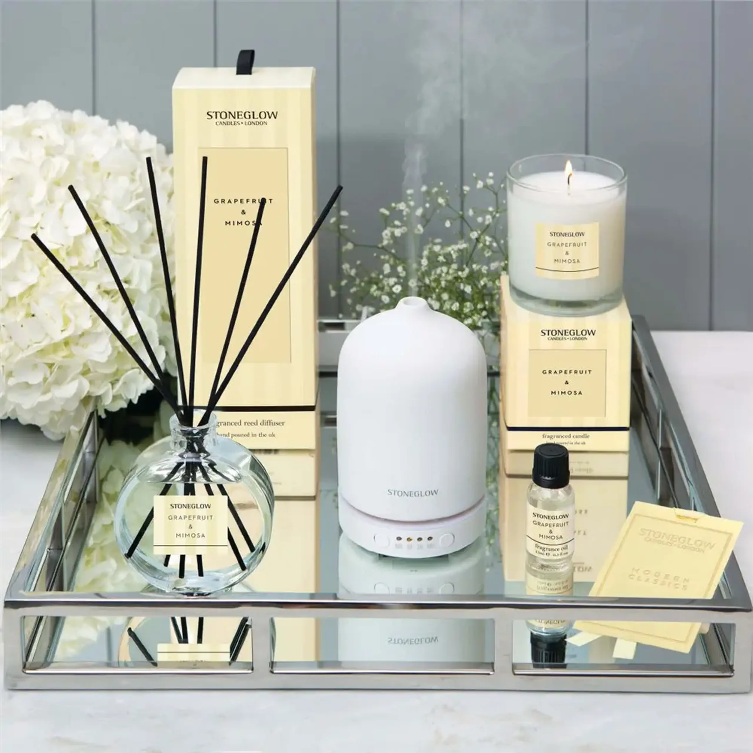 Ulei aromatic pentru difuzor ultrasonic STONEGLOW Grapefruit & Mimosa