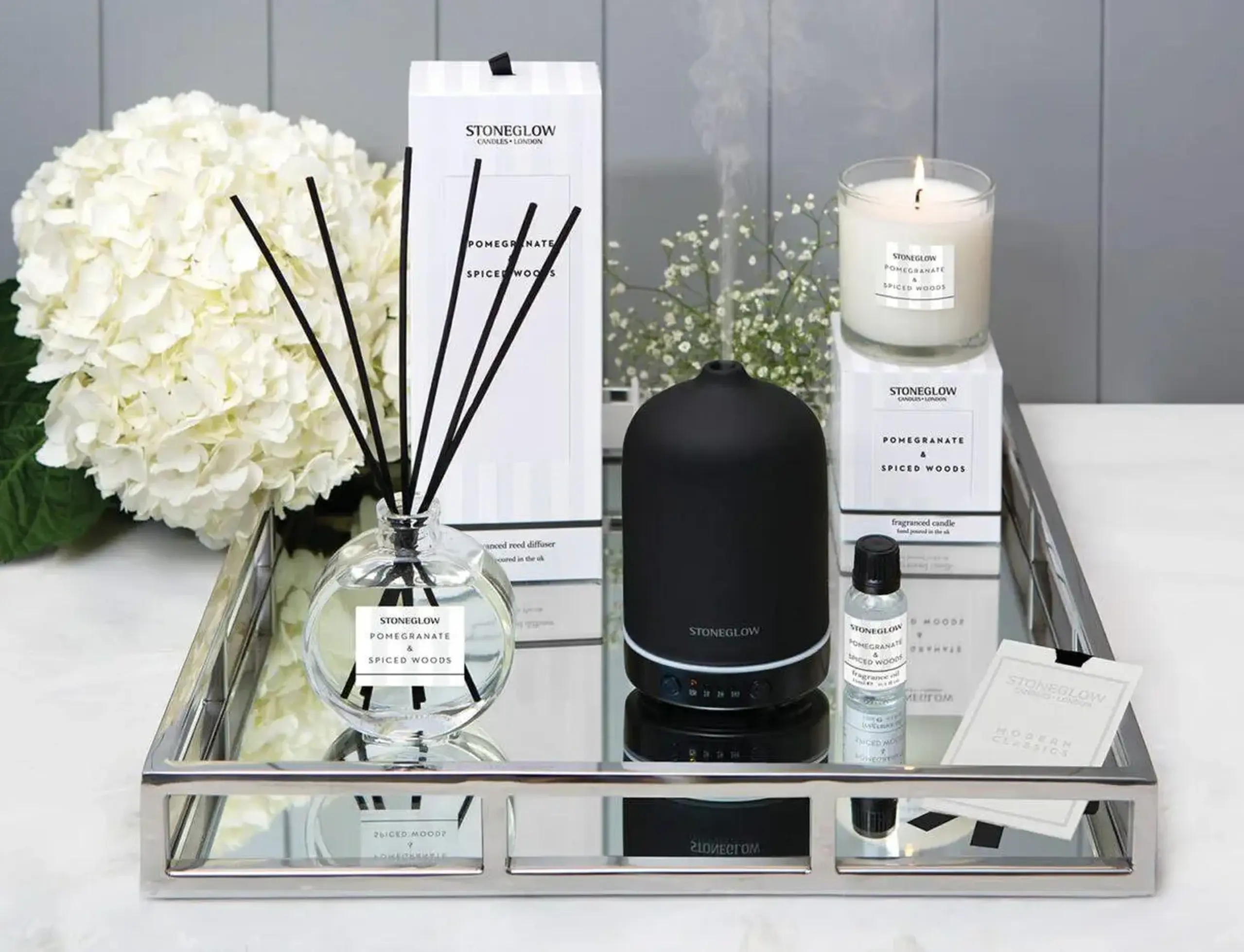 Ulei aromatic pentru difuzor ultrasonic STONEGLOW Pomegranate & Spiced Woods