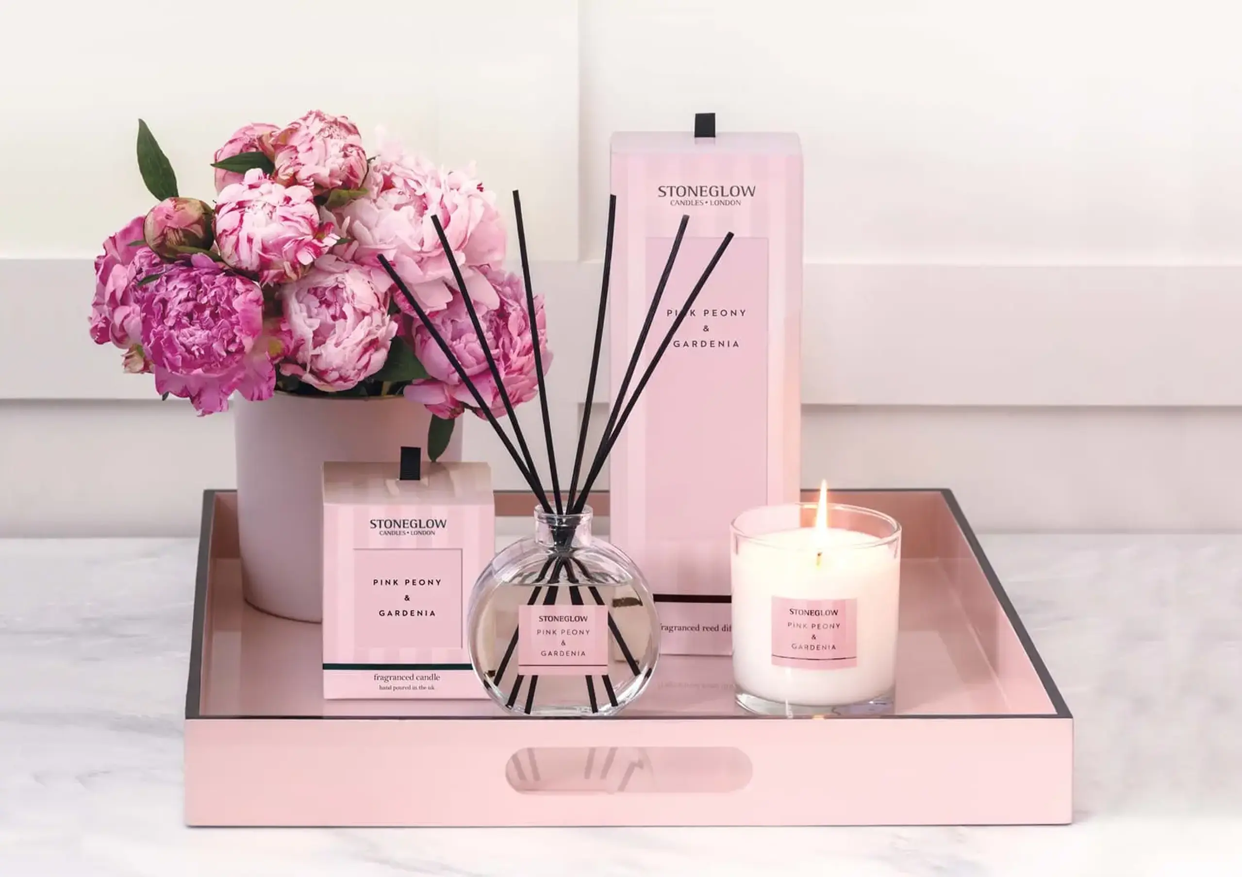 Difuzor STONEGLOW Pink Peony & Gardenia