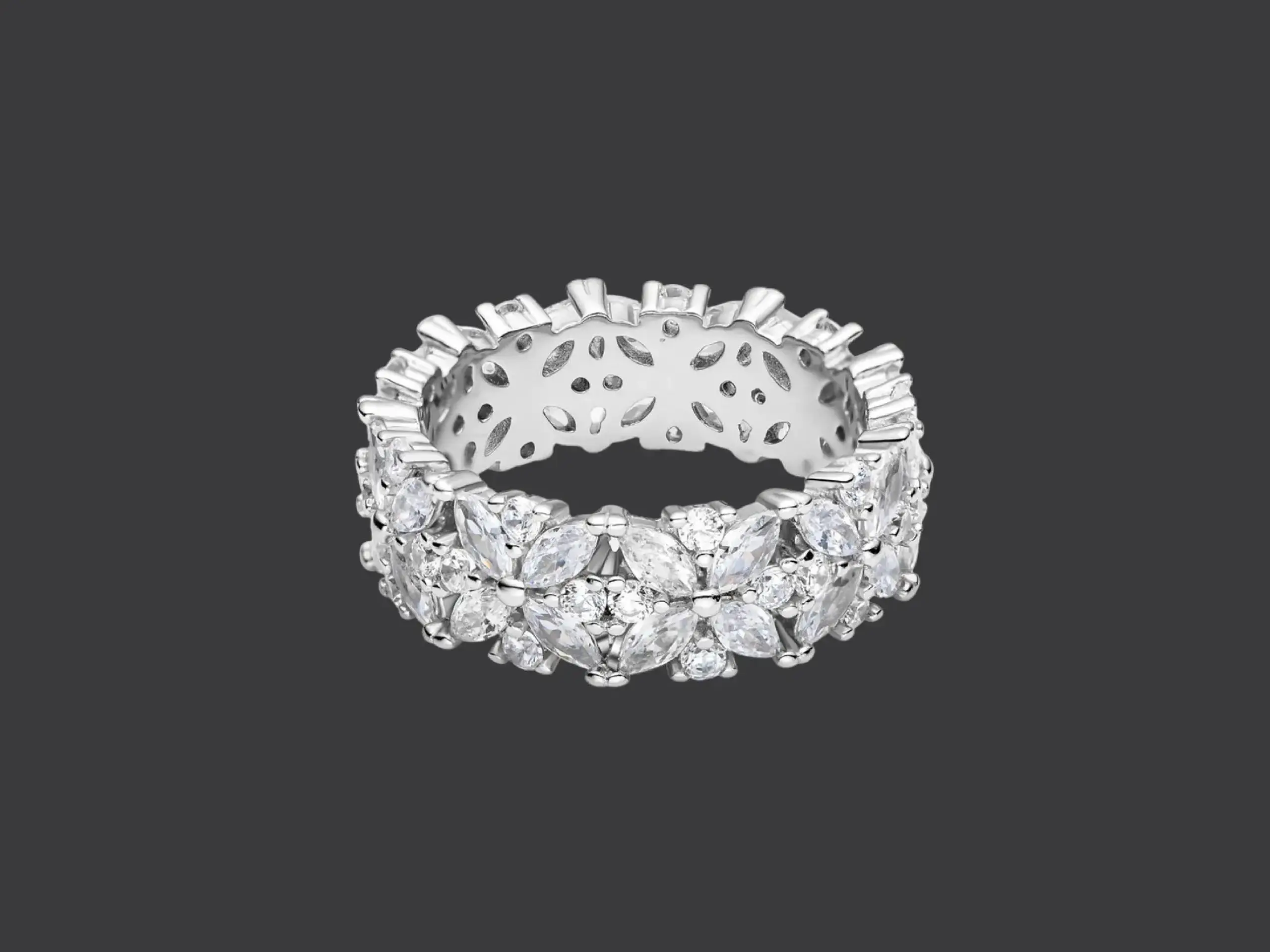 Statement Floral Ring