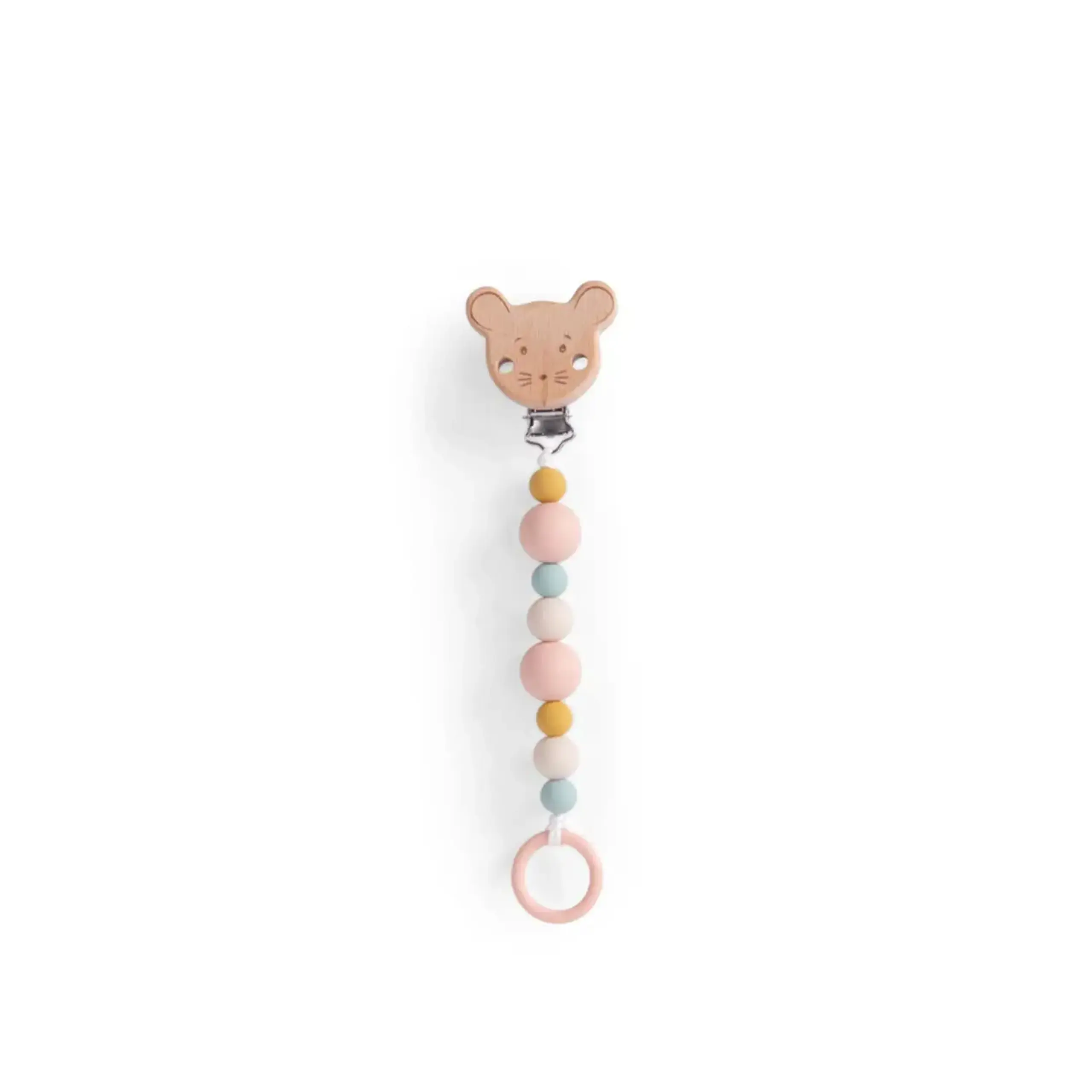 Lanț pentru suzetă cu șoricel, La Petite École de Danse — Moulin Roty