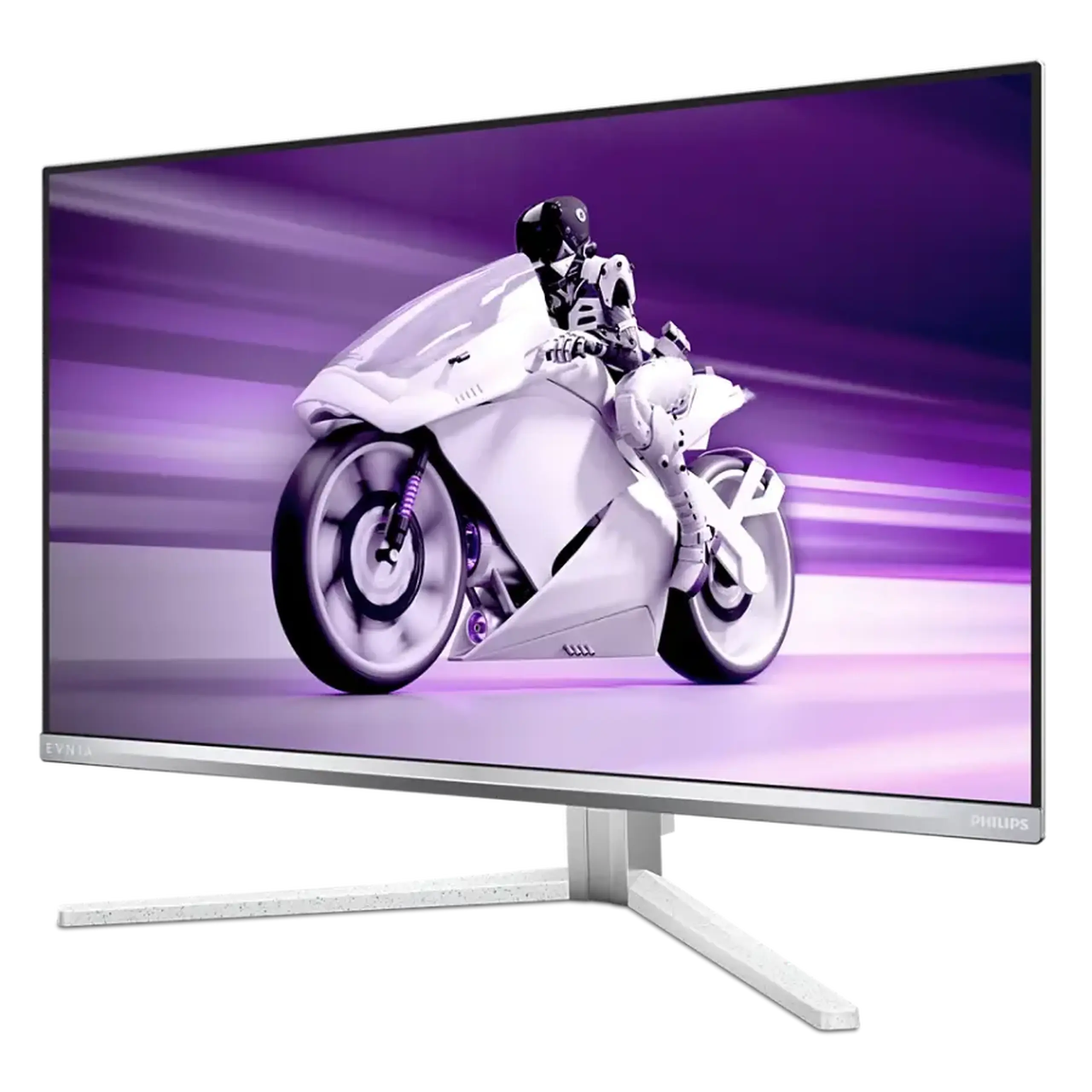 PHILIPS Evnia 27M2N8500 de 27 inchi, alb, QD - OLED, 2560 x 1440, 360 Hz, AdaptiveSync, 0,03 msGTG, 1000 cd, HDR, HDMI+DP+