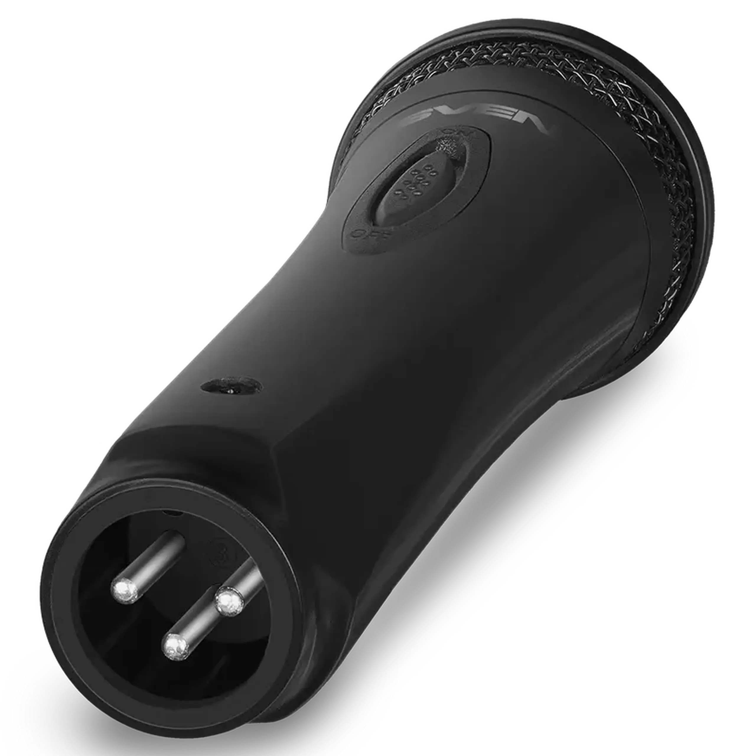 Microfon Karaoke SVEN MK-130, Cu fir, Negru