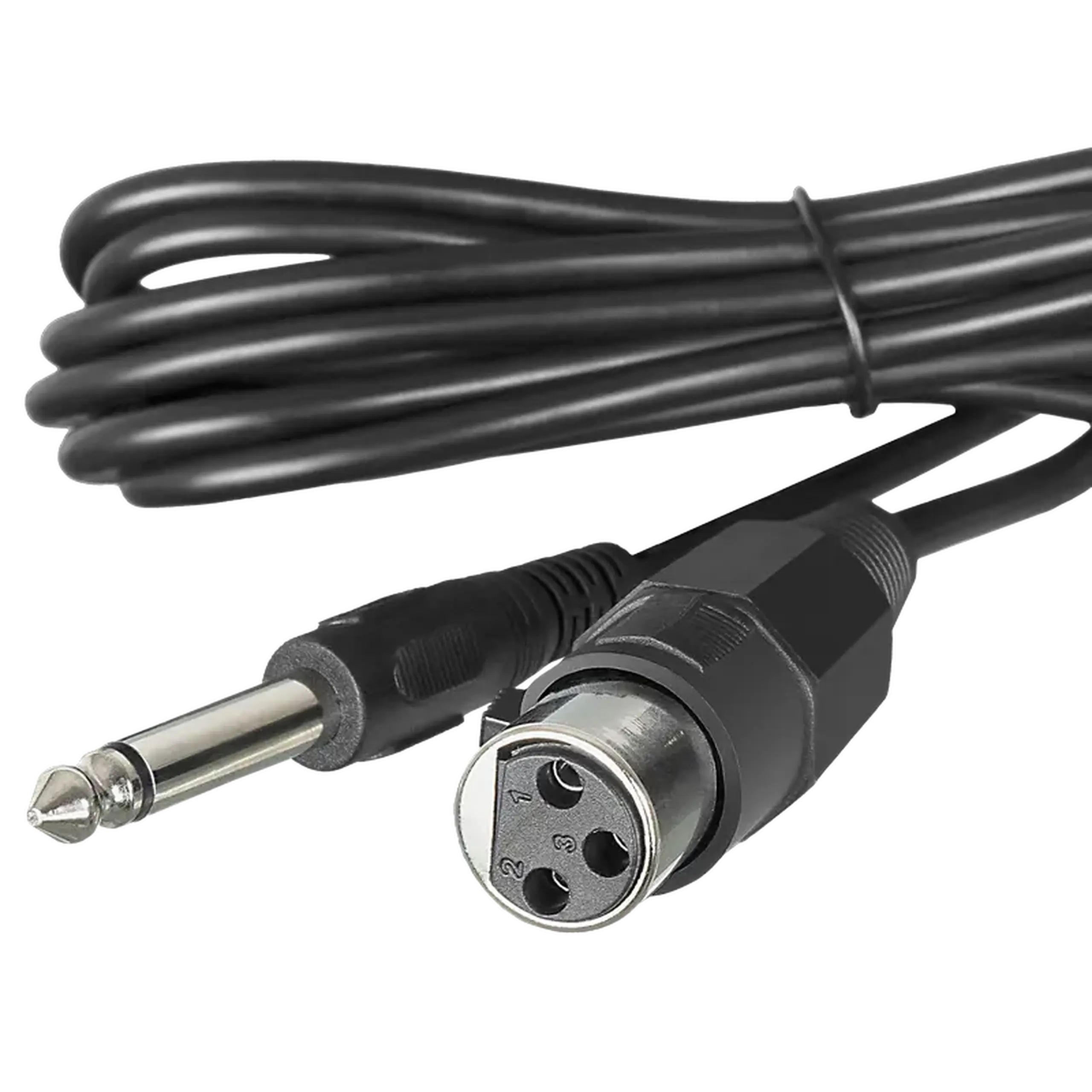 Microfon Karaoke SVEN MK-130, Cu fir, Negru