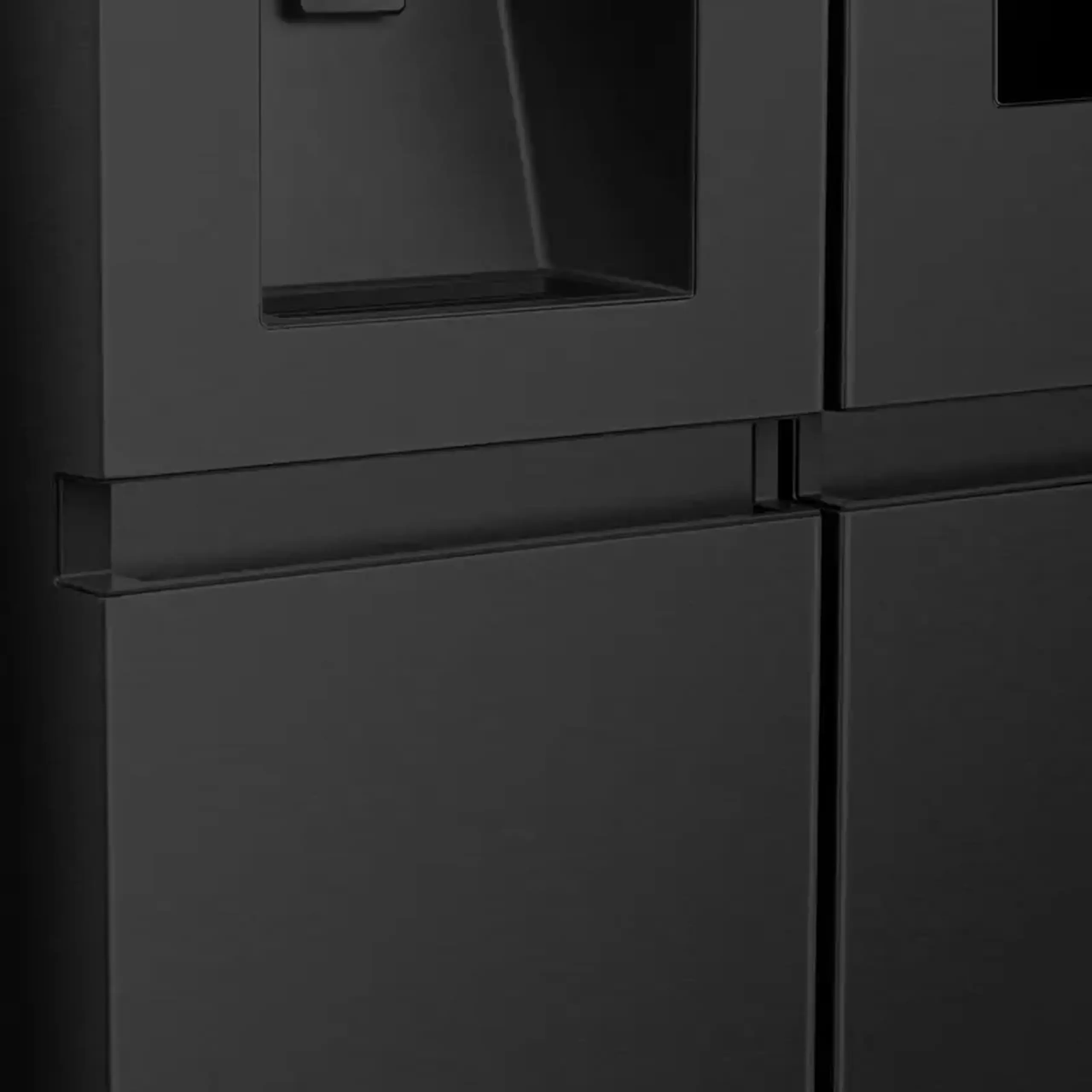Frigider Hisense RS9P628GPFE, Negru