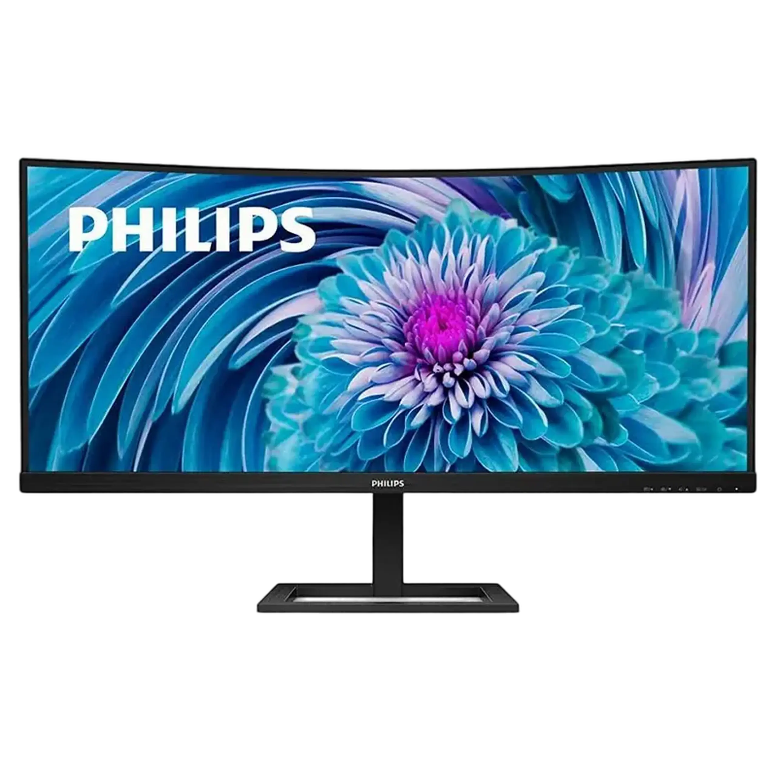 34" Monitor PHILIPS 346E2CUAE, VA 3440x1440 WQHD, Negru