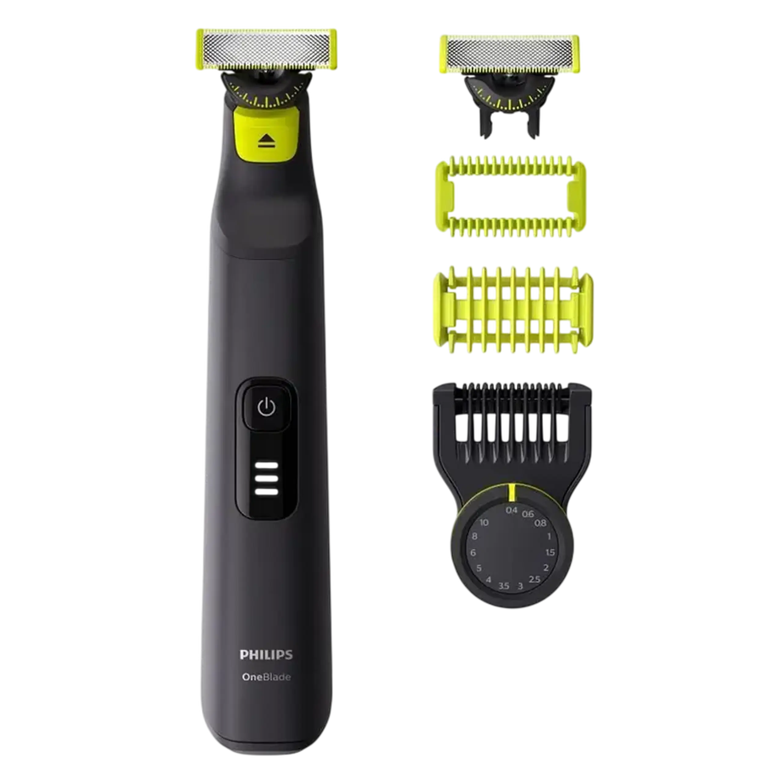 Trimmer pentru bărbați Philips QP6542/15 OneBlade Pro 360, Negru