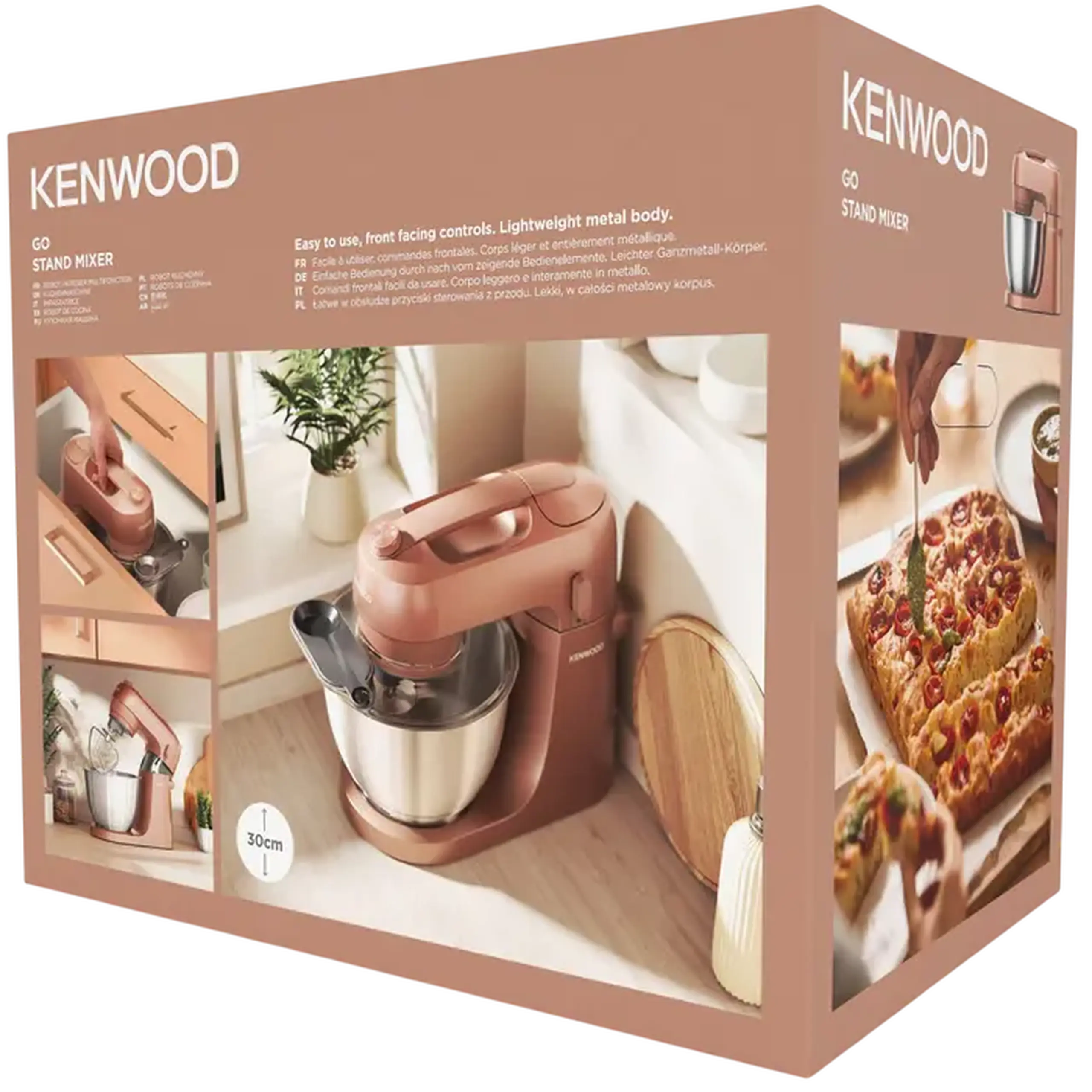 Robot de bucătărie Kenwood KZM35.000RD, Clay Red