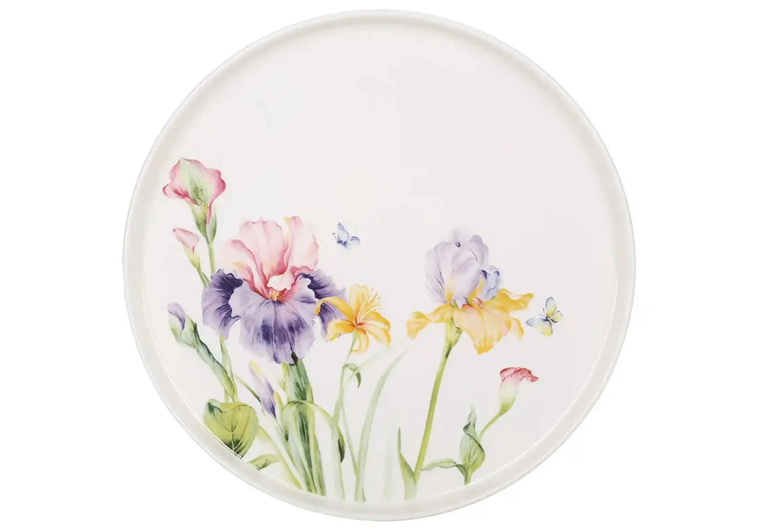 Farfurie din porțelan, Iris, 25,5cm