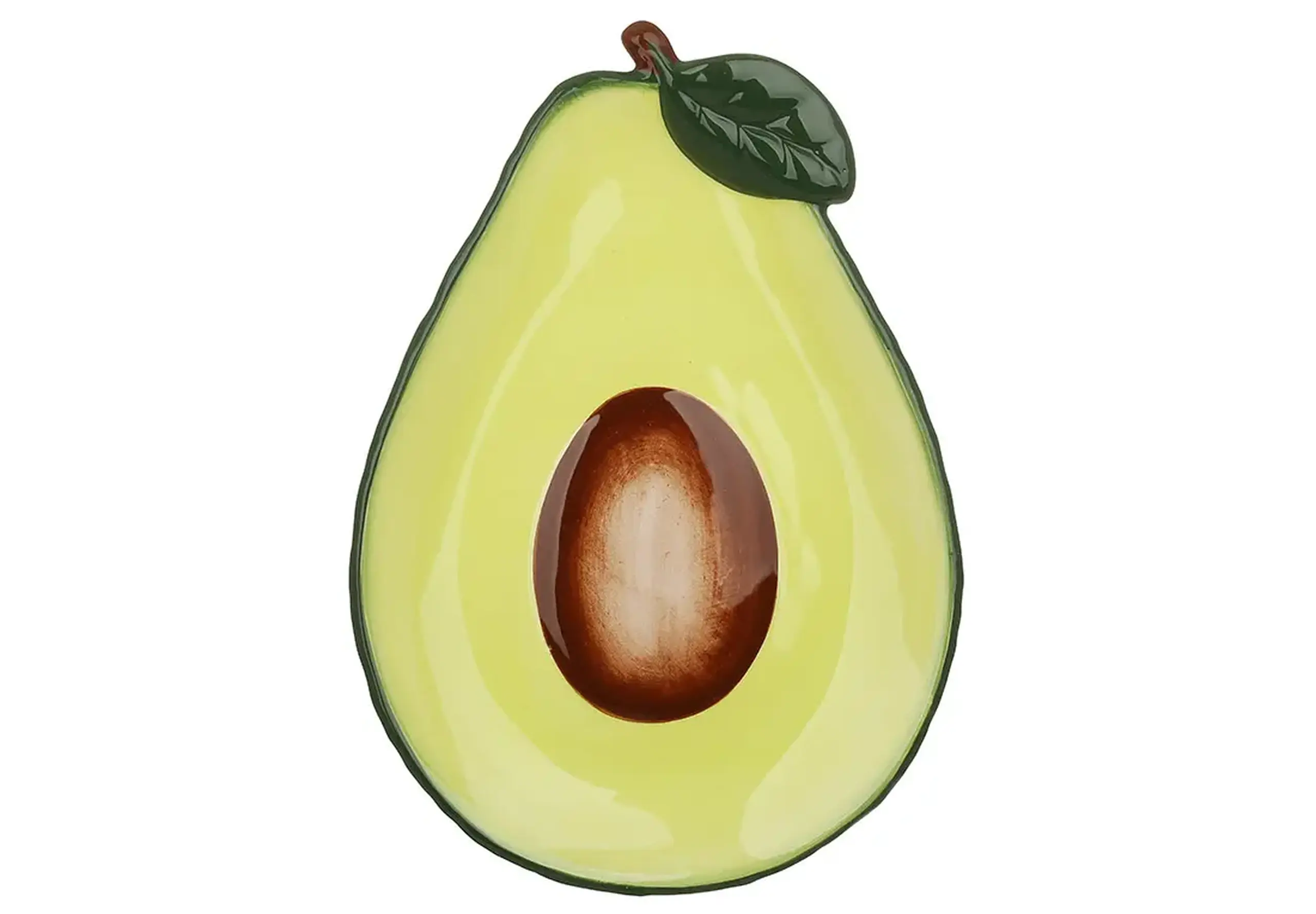 Farfurie din ceramică, Avocado, 25,5cm