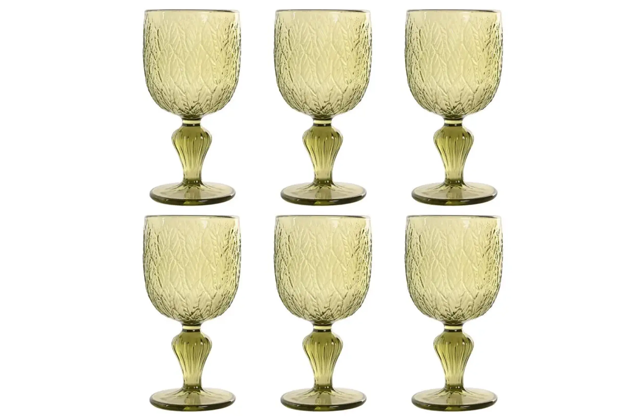 Pahare pentru vin «Leaves» 340ml