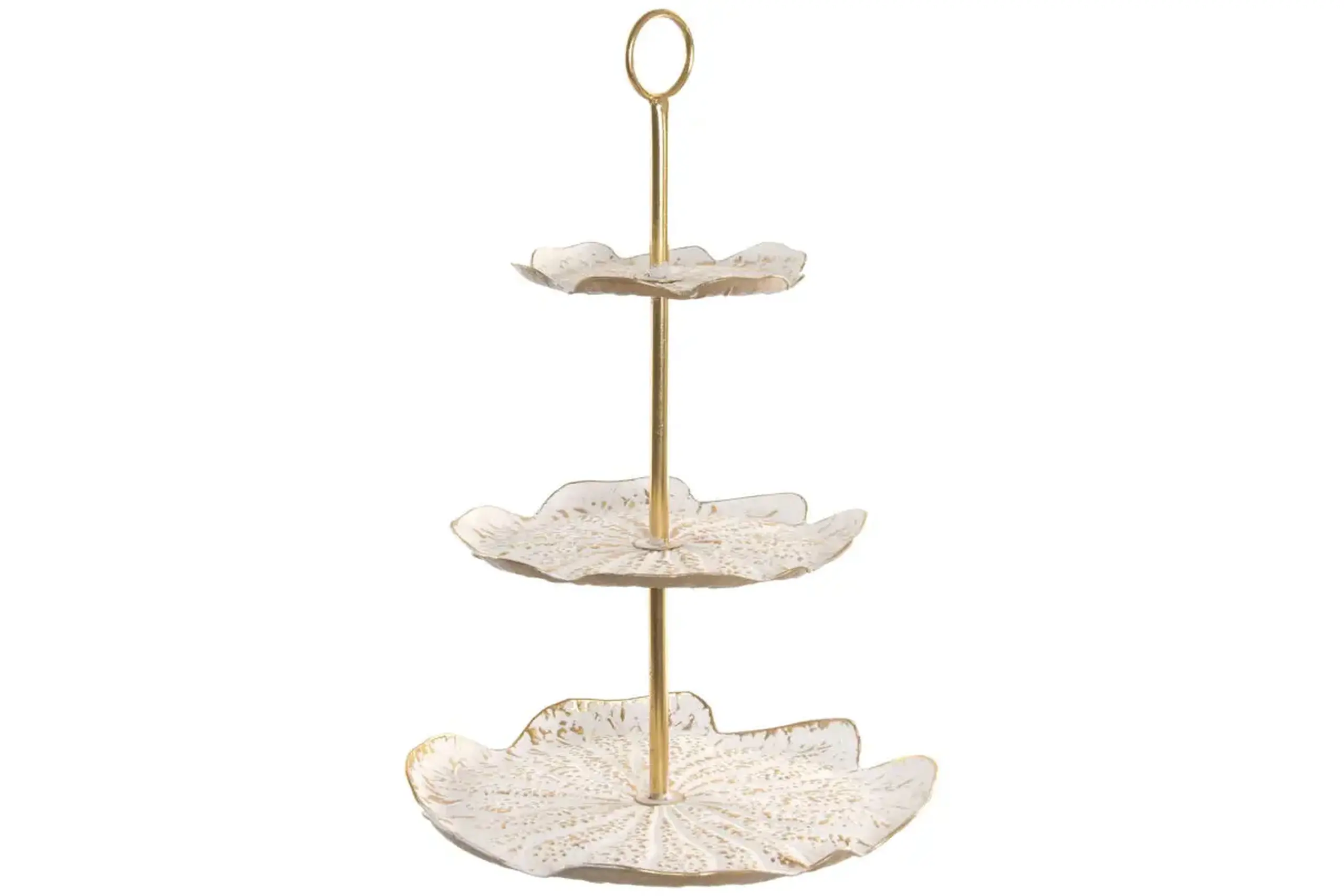 Etajeră cu 3 niveluri „Floare” 68cm