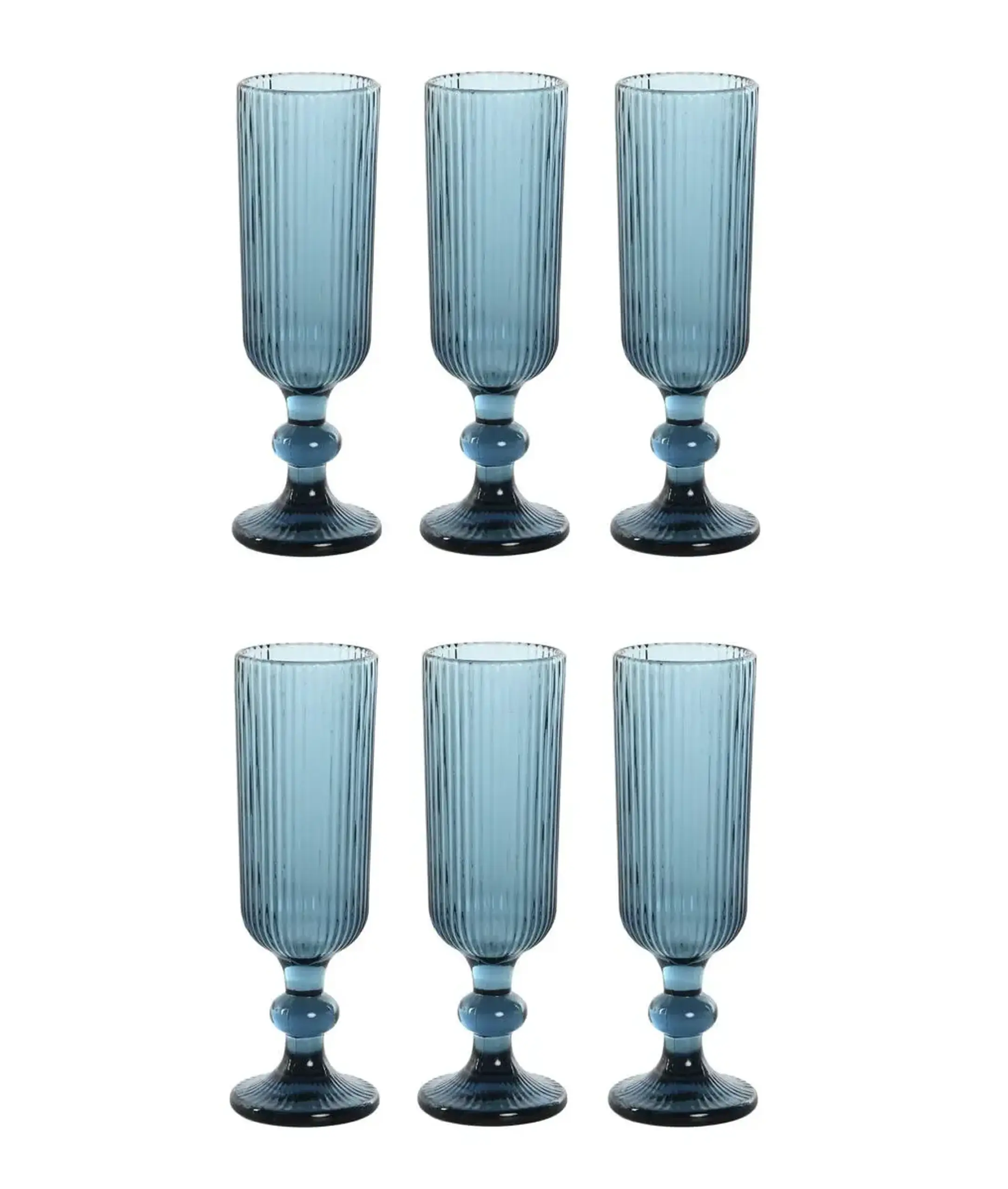 Set din 6 pocale „Blue Line” 150ml