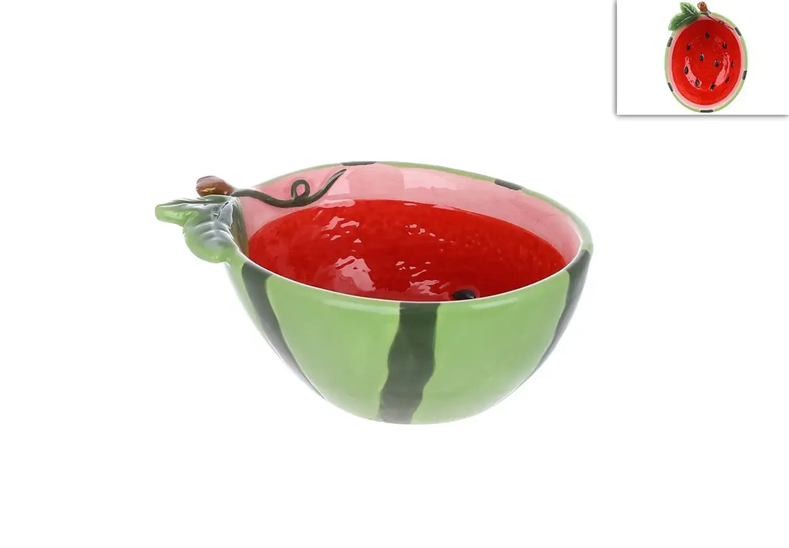 Bol de salată din ceramică Watermelon,450ml