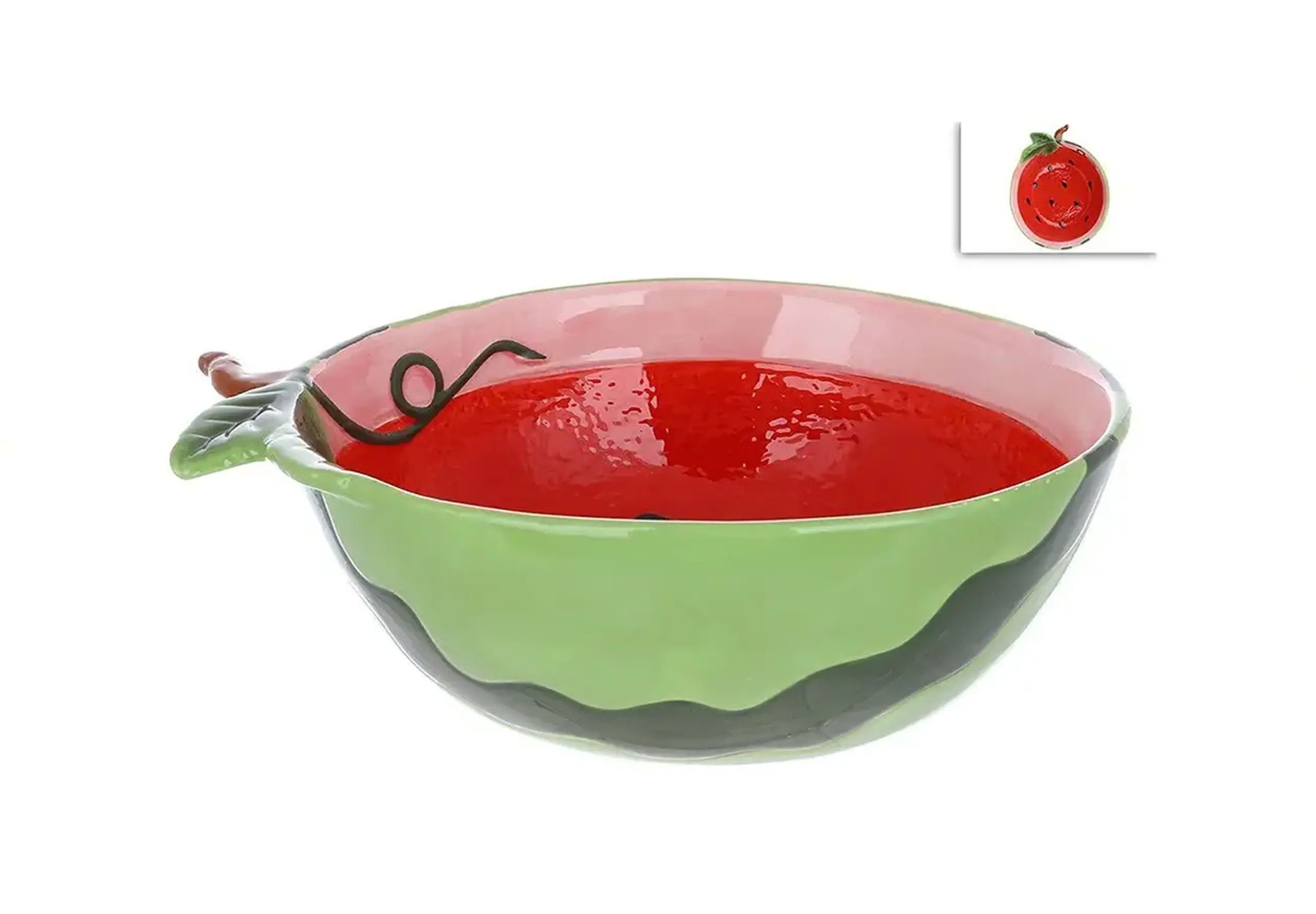 Bol de salată din ceramică Watermelon,3000ml