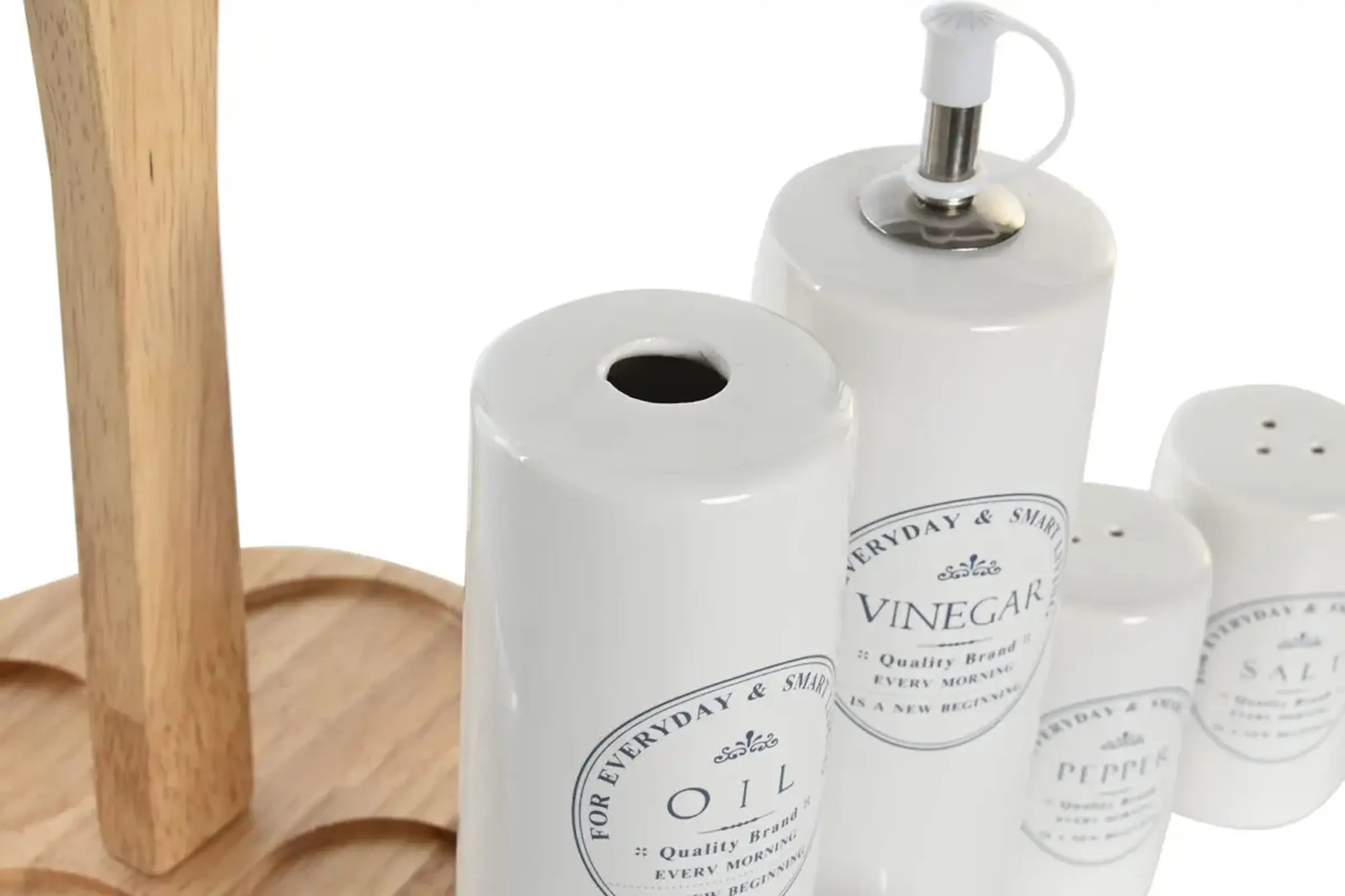 Set pentru condimente STONEWARE WHITE