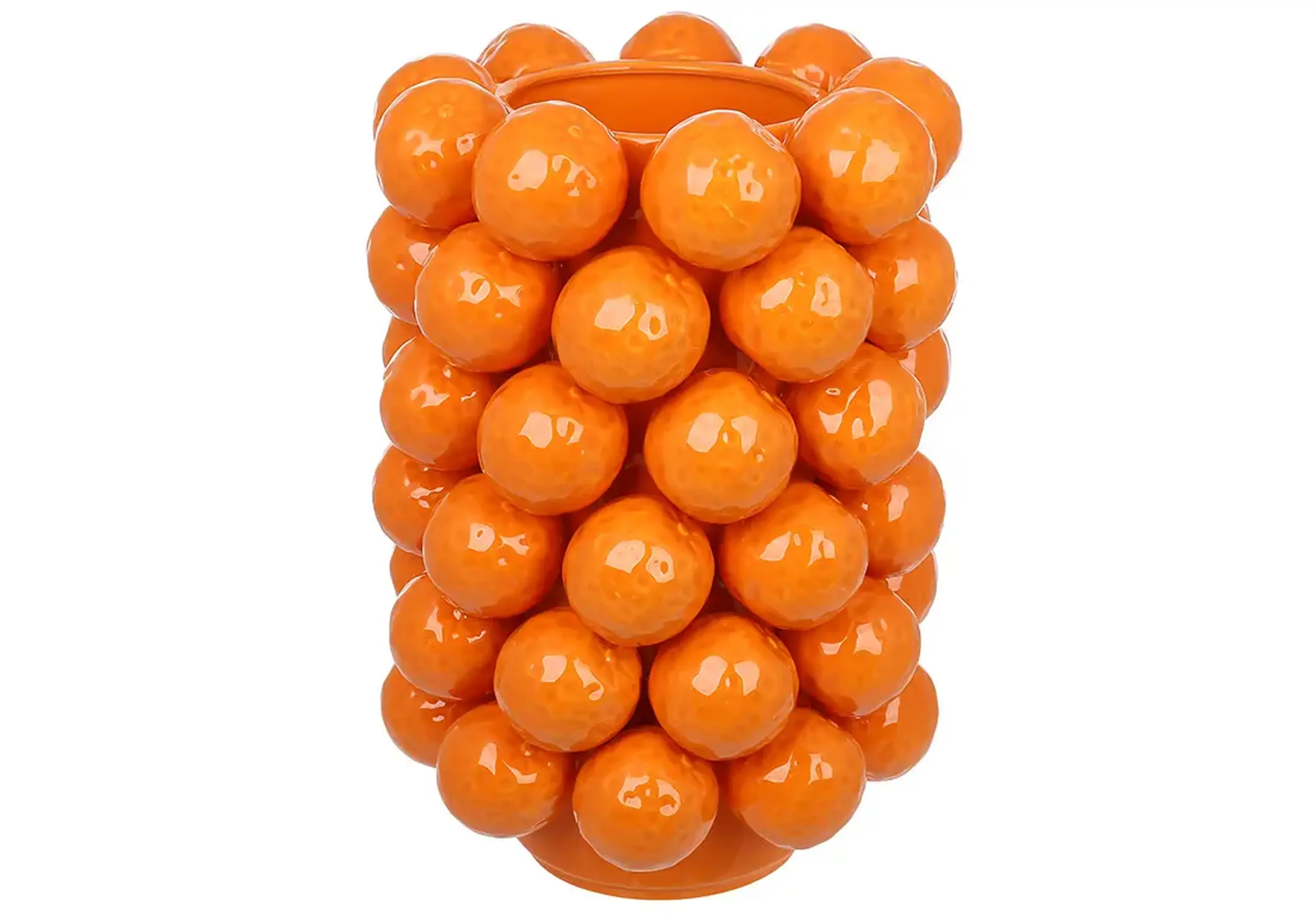 Vază din porțelan, Orange, 32,5cm
