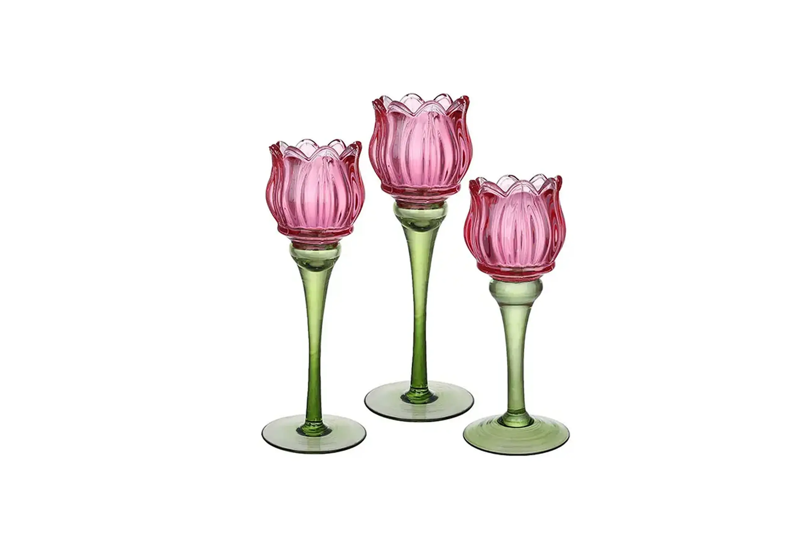 Set de sfeșnice 3 buc. Tulips