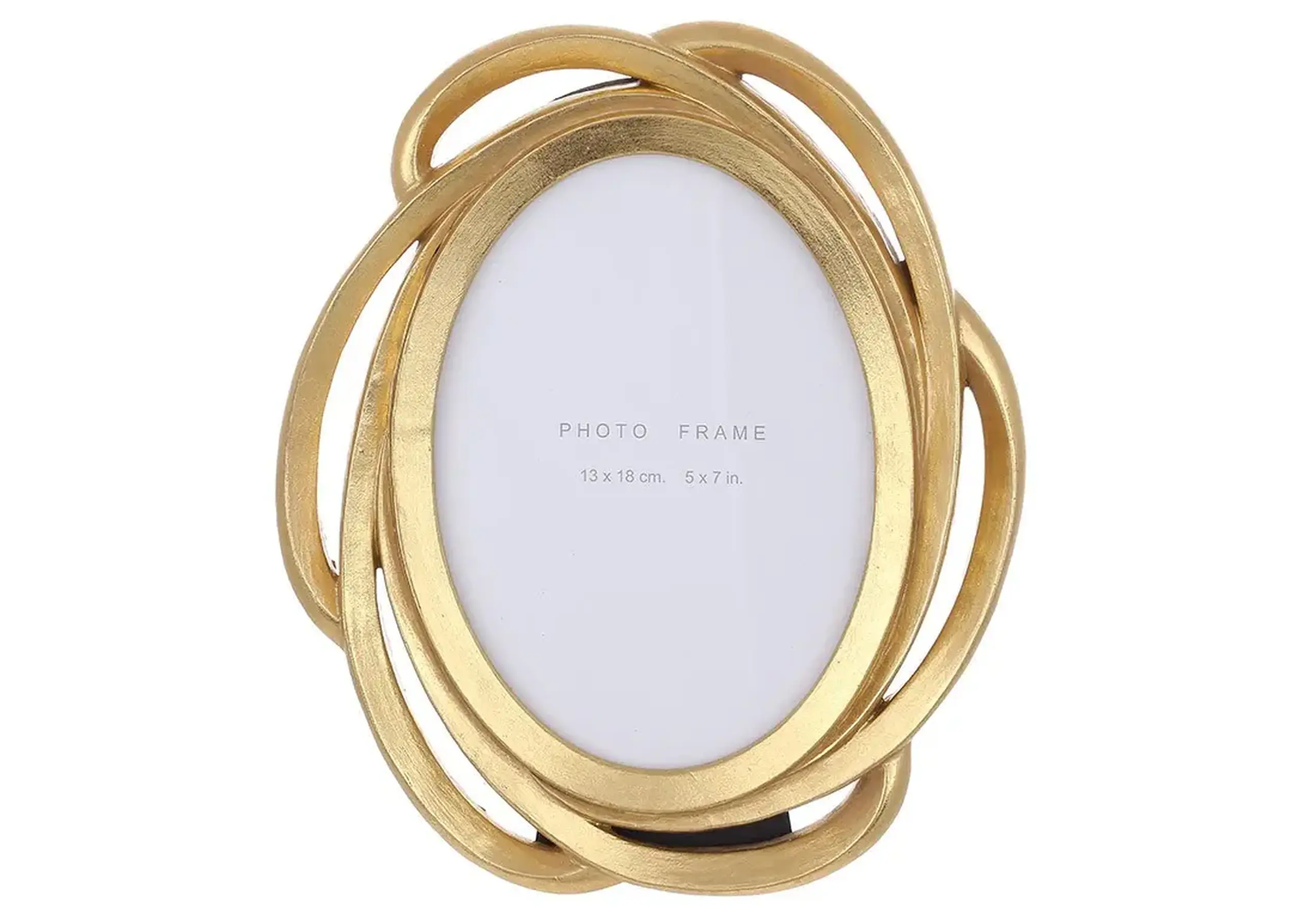 Ramă foto, Golden circles, 12,5×17,5cm