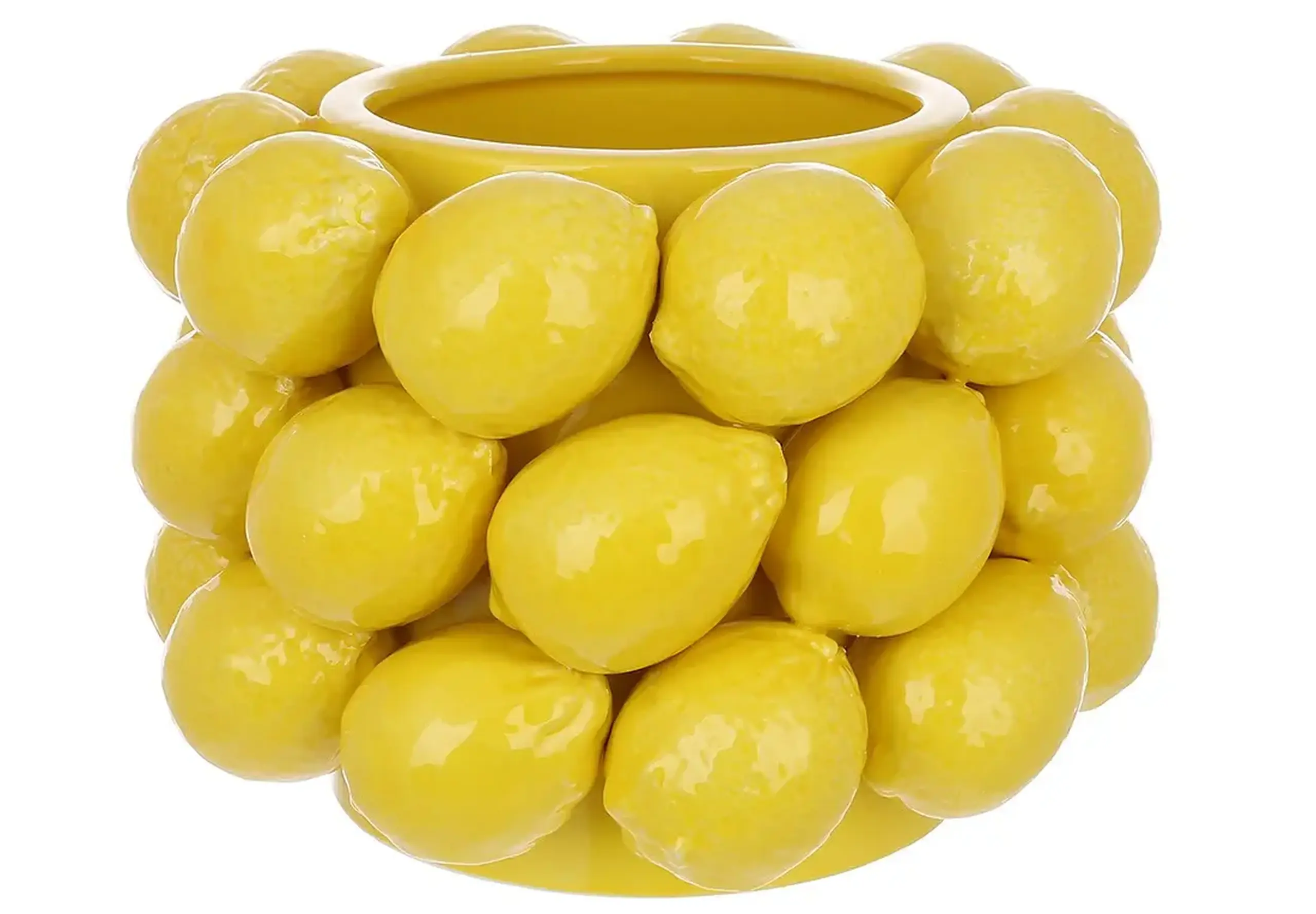 Vază din porțelan, Lemon, 26x19cm
