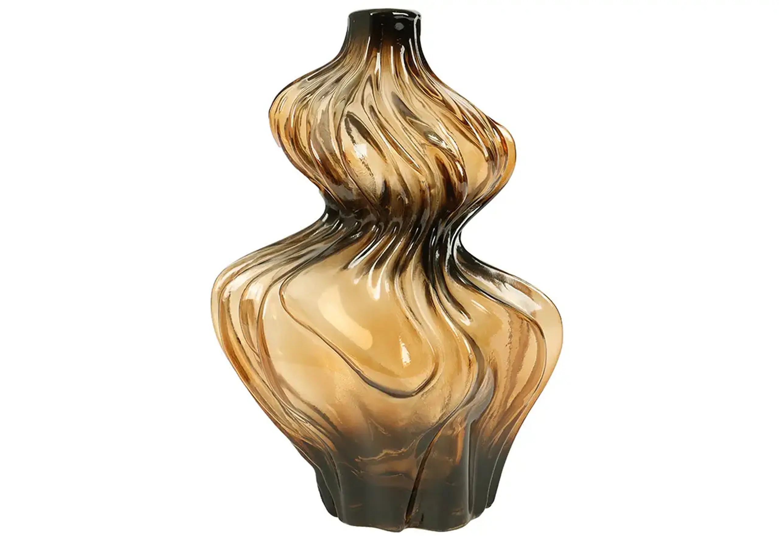 Vază din sticlă Modern, 31cm