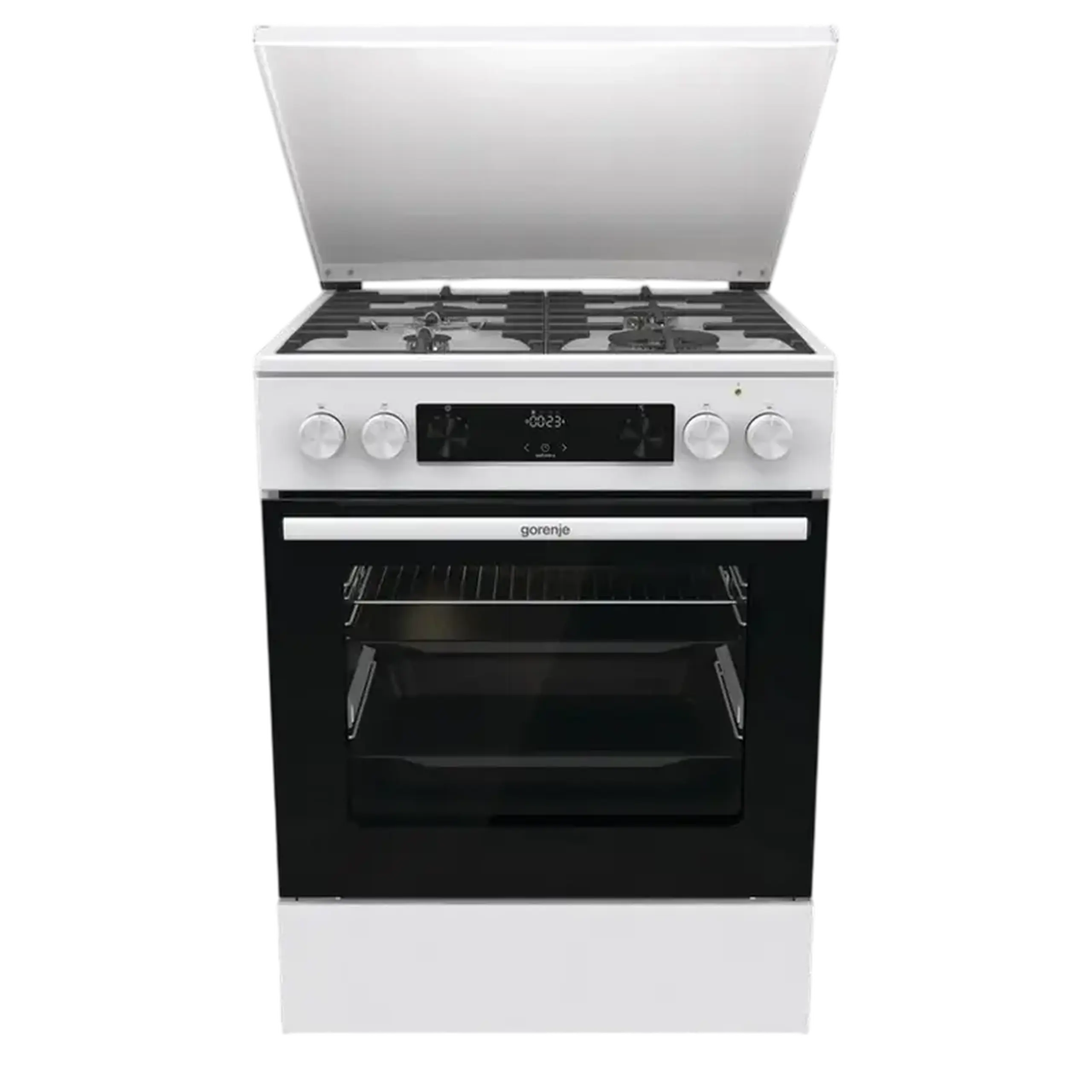 Aragaz Mixt Gorenje GKS6C71WA, Alb
