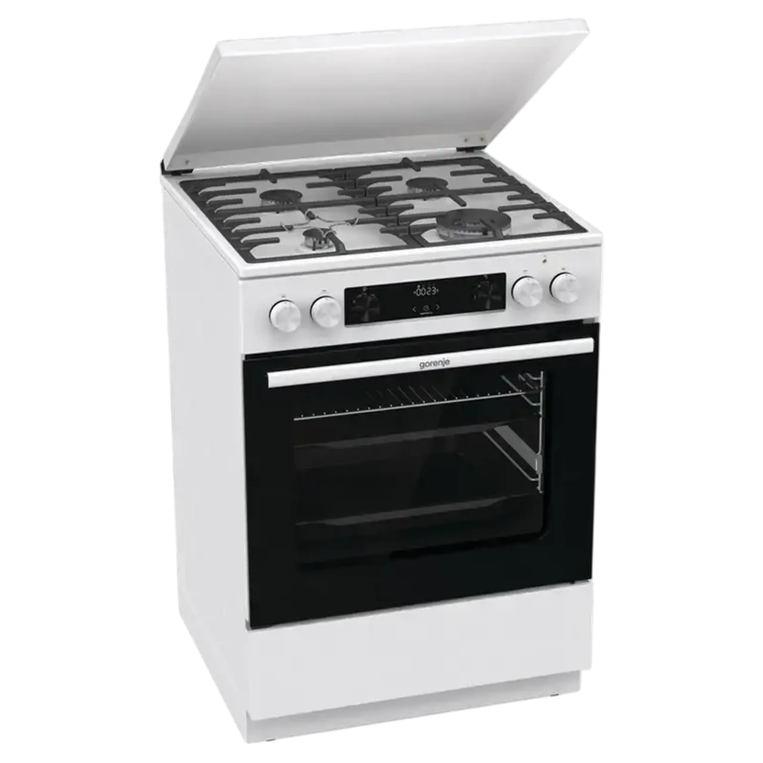 Aragaz Mixt Gorenje GKS6C71WA, Alb