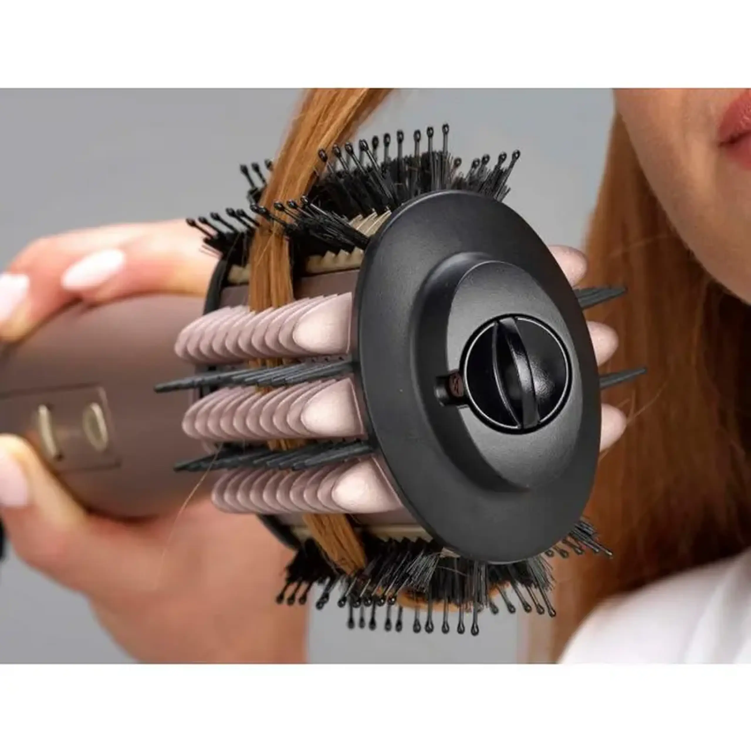 Uscător de păr-perie BaByliss AS95E, 1000W, Bronz