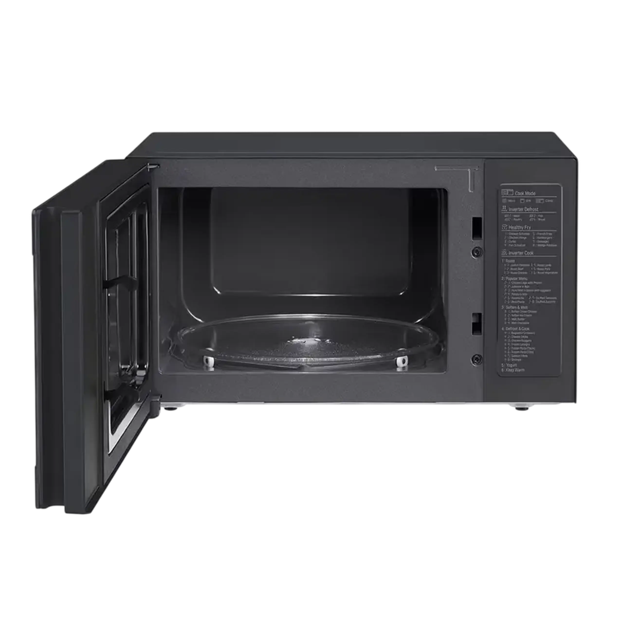 Cuptor cu microunde LG MH6565CPB, Negru