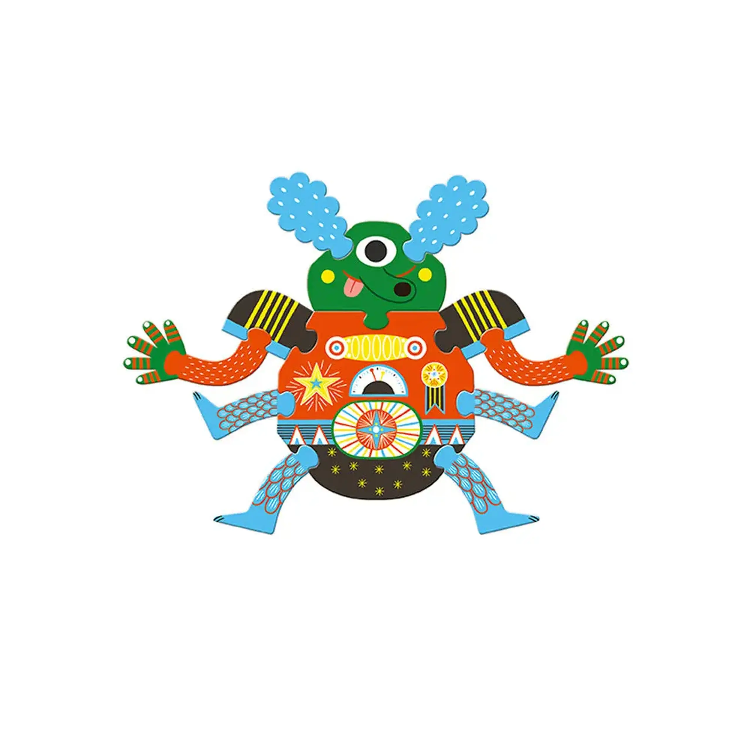 Puzzle „Barbazulon”, 39 de piese — Djeco
