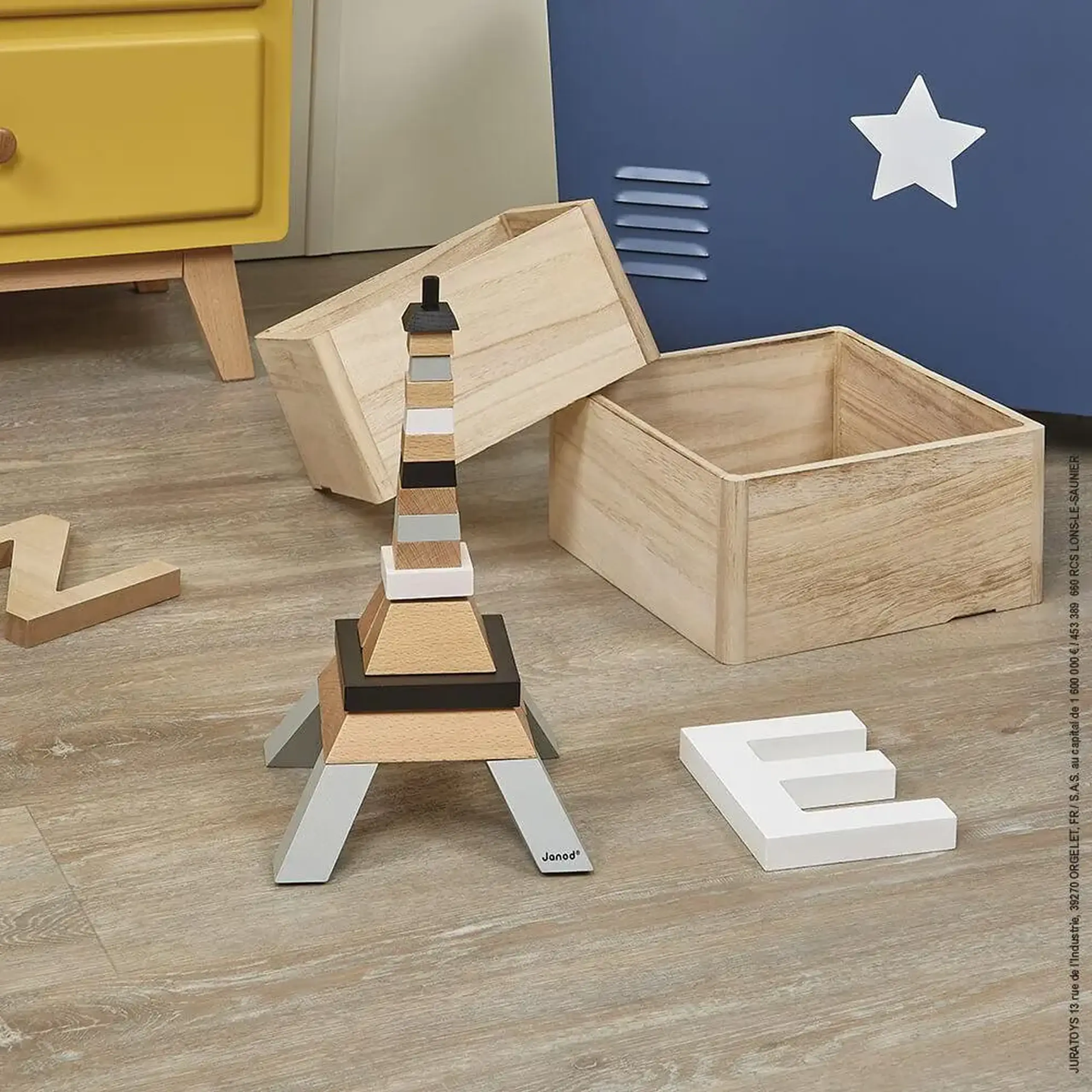 Set de construcție „Turnul Eiffel” — Janod