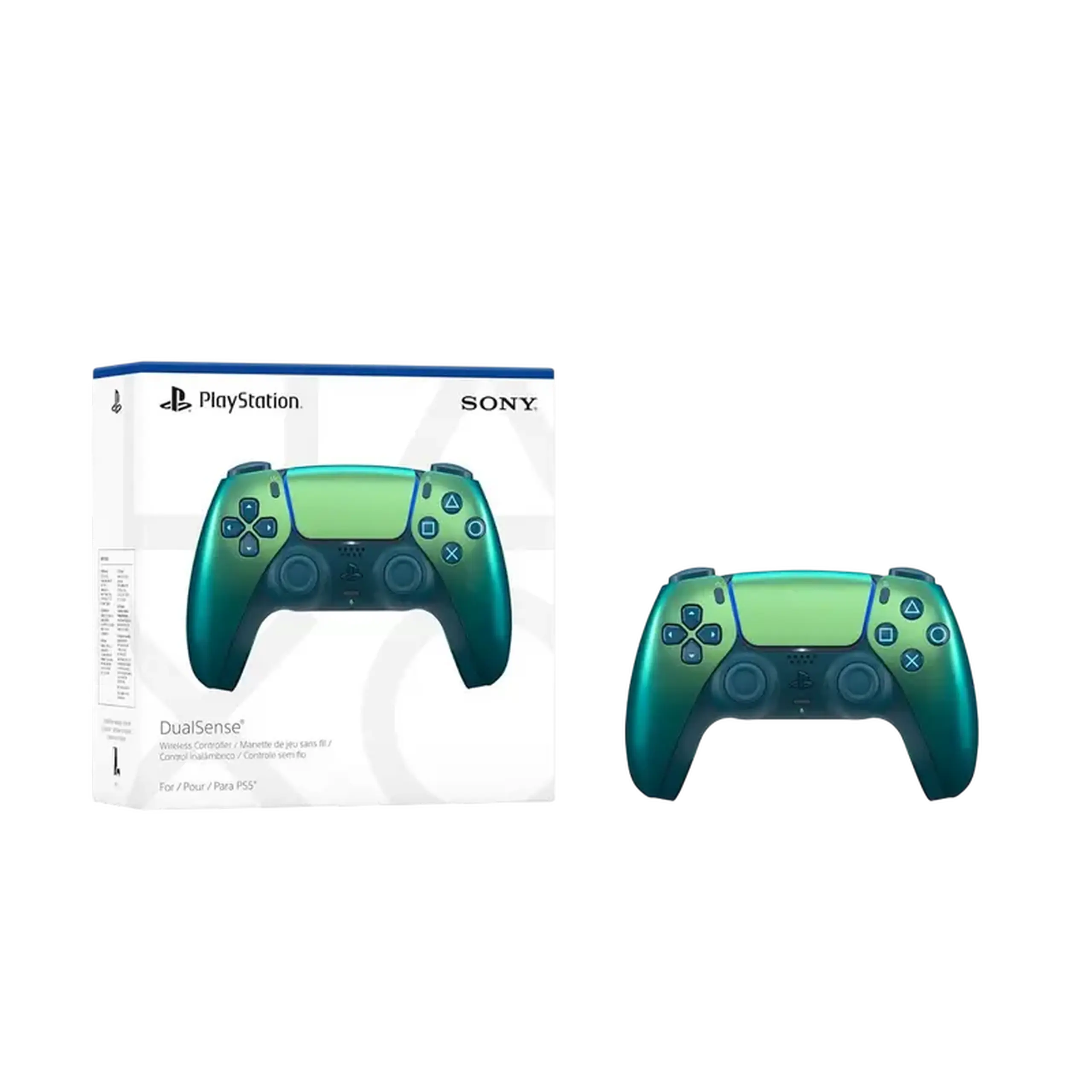 Gamepad SONY Playstation 5 DualSense, Chrom Teal