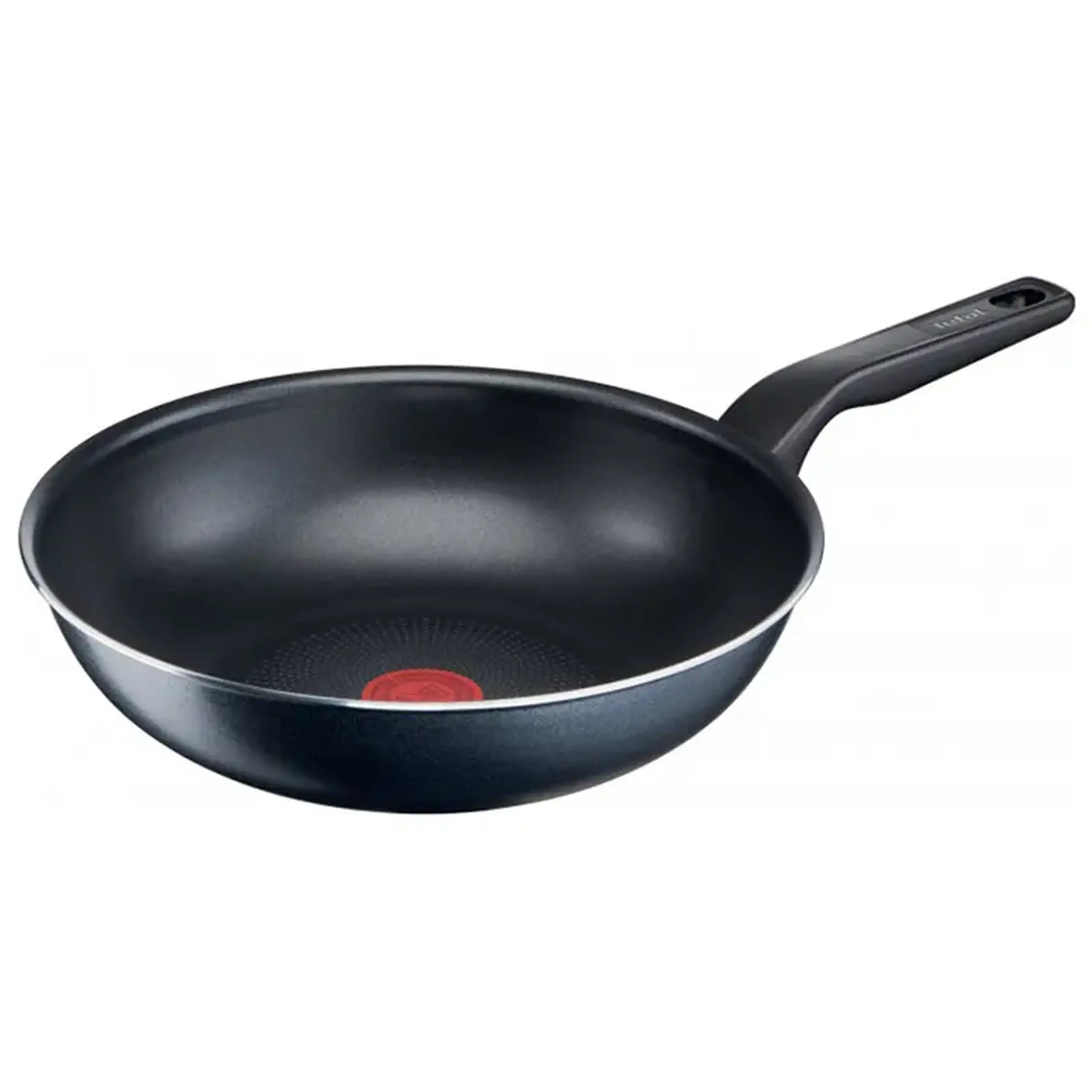 Tigaie WOK Tefal C3851953, 28cm, Gri închis