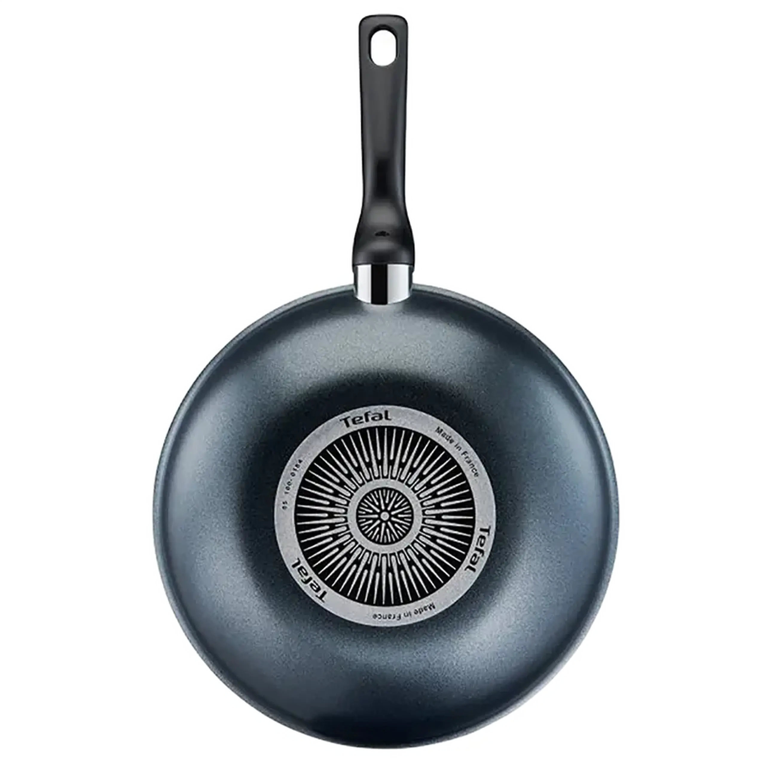 Tigaie WOK Tefal C3851953, 28cm, Gri închis
