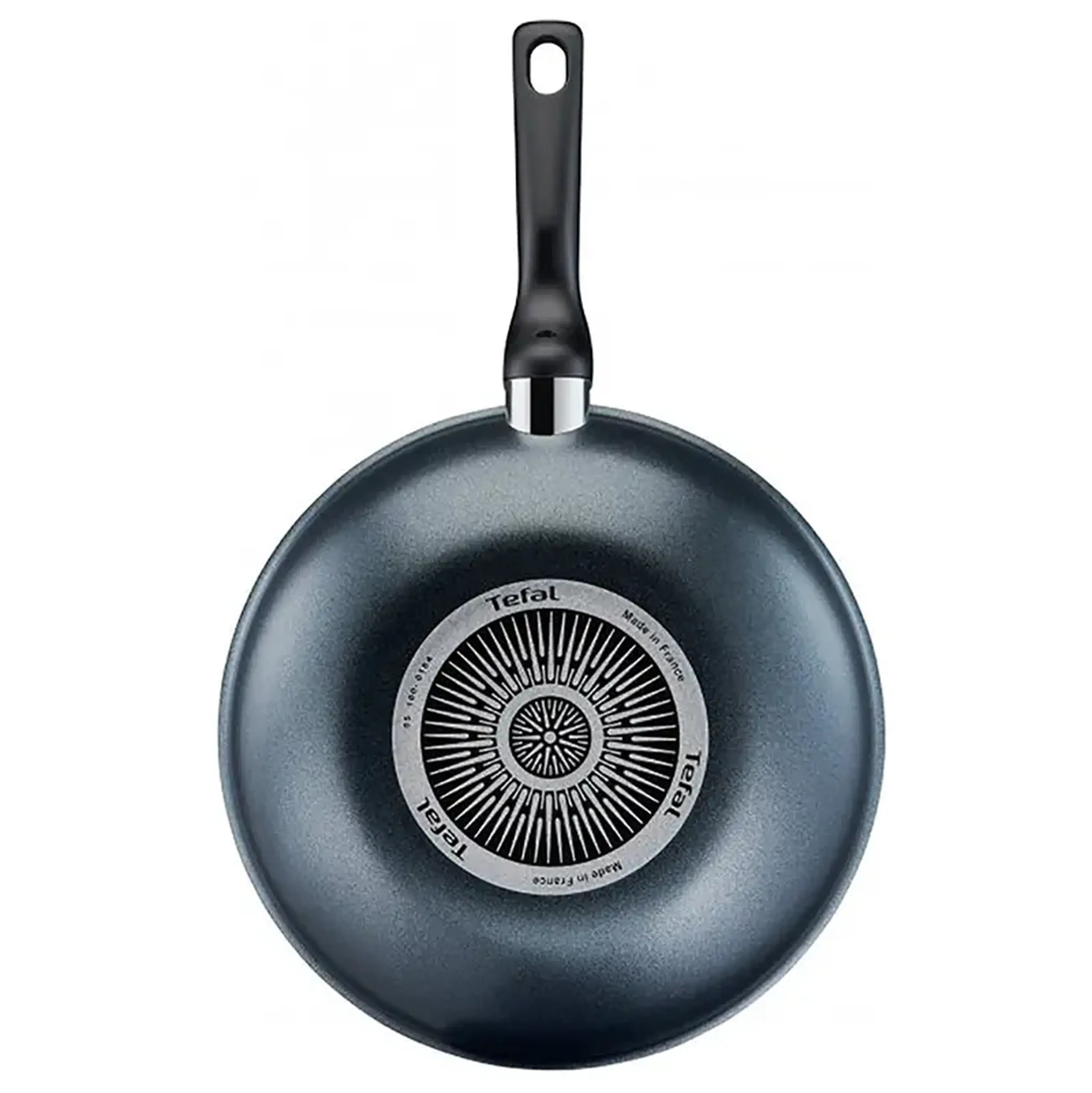 Tigaie WOK Tefal C3851953, 28cm, Gri închis