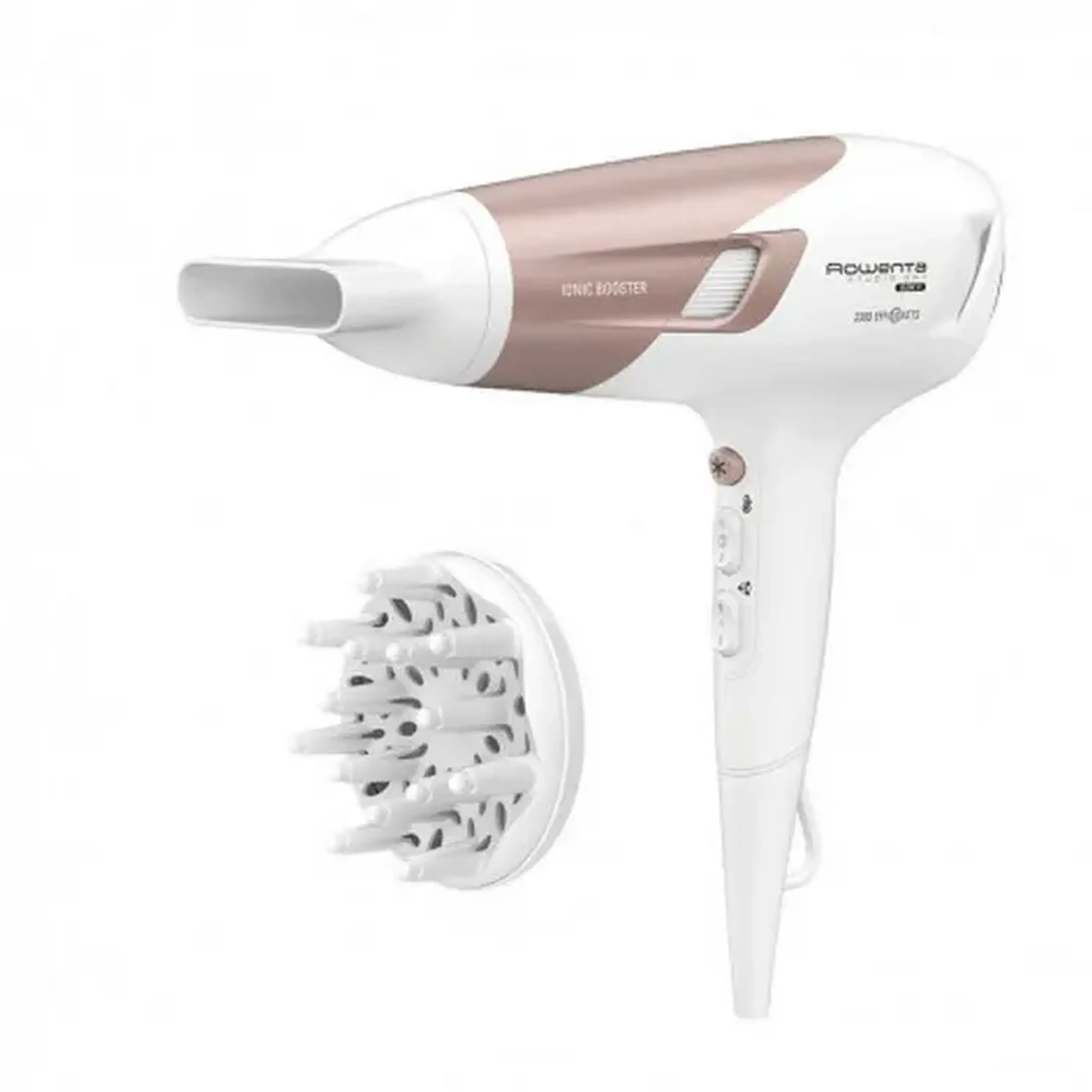 Uscător de păr Rowenta Studio Dry Glow CV5830F0, 2100 W, Alb