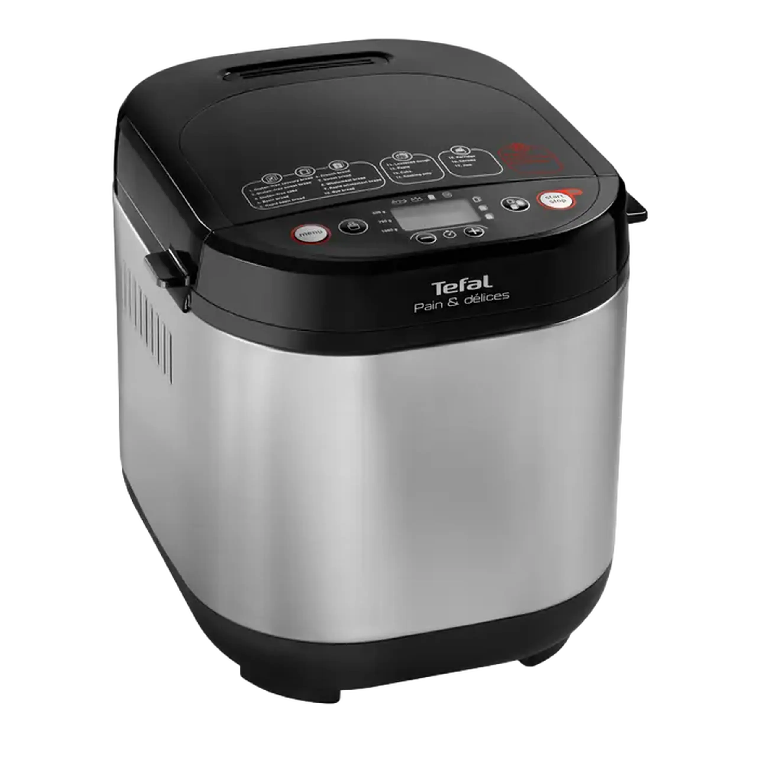 Mașină de pâine Tefal Pain et Delice, Oțel inoxidabil