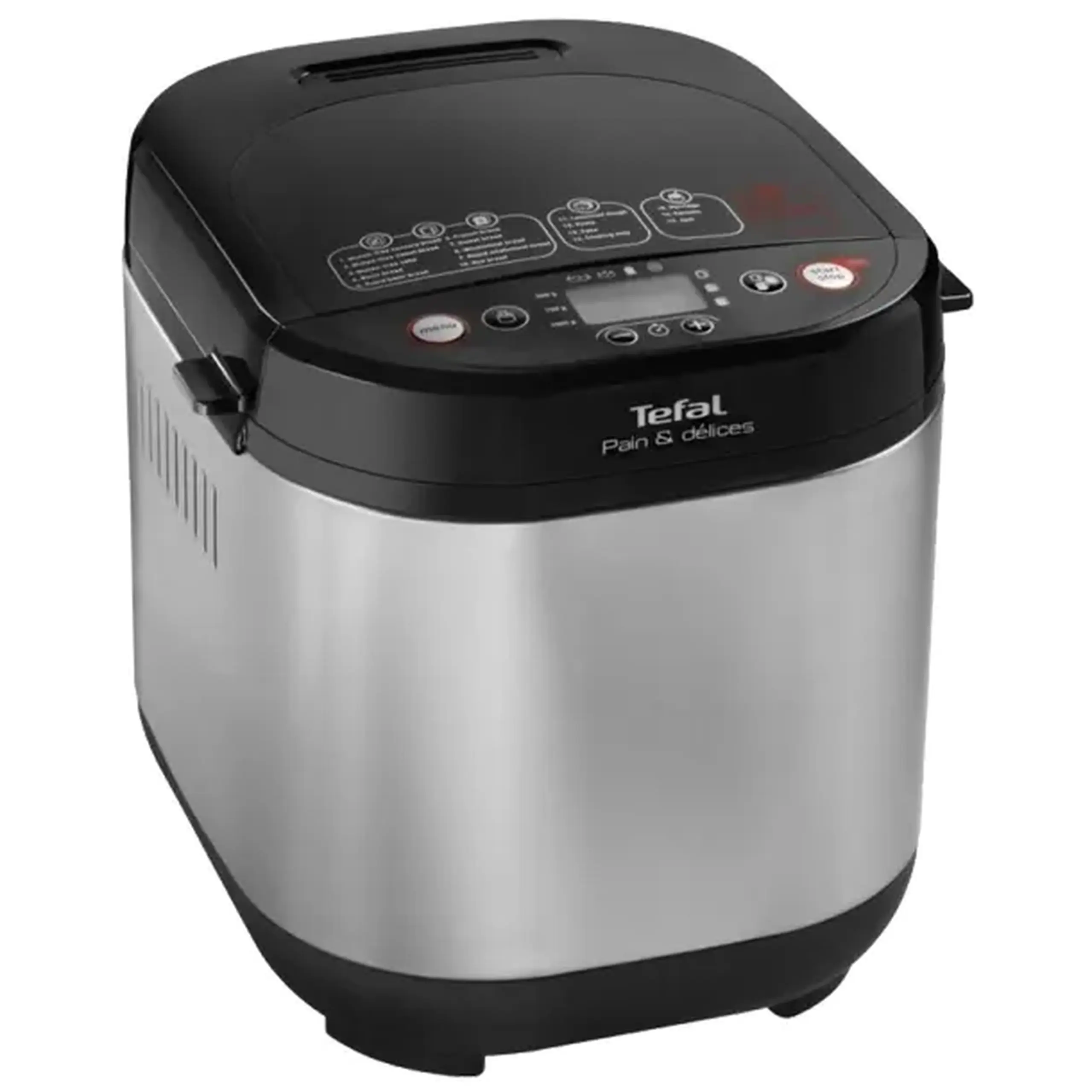 Mașină de pâine Tefal Pain et Delice, Oțel inoxidabil