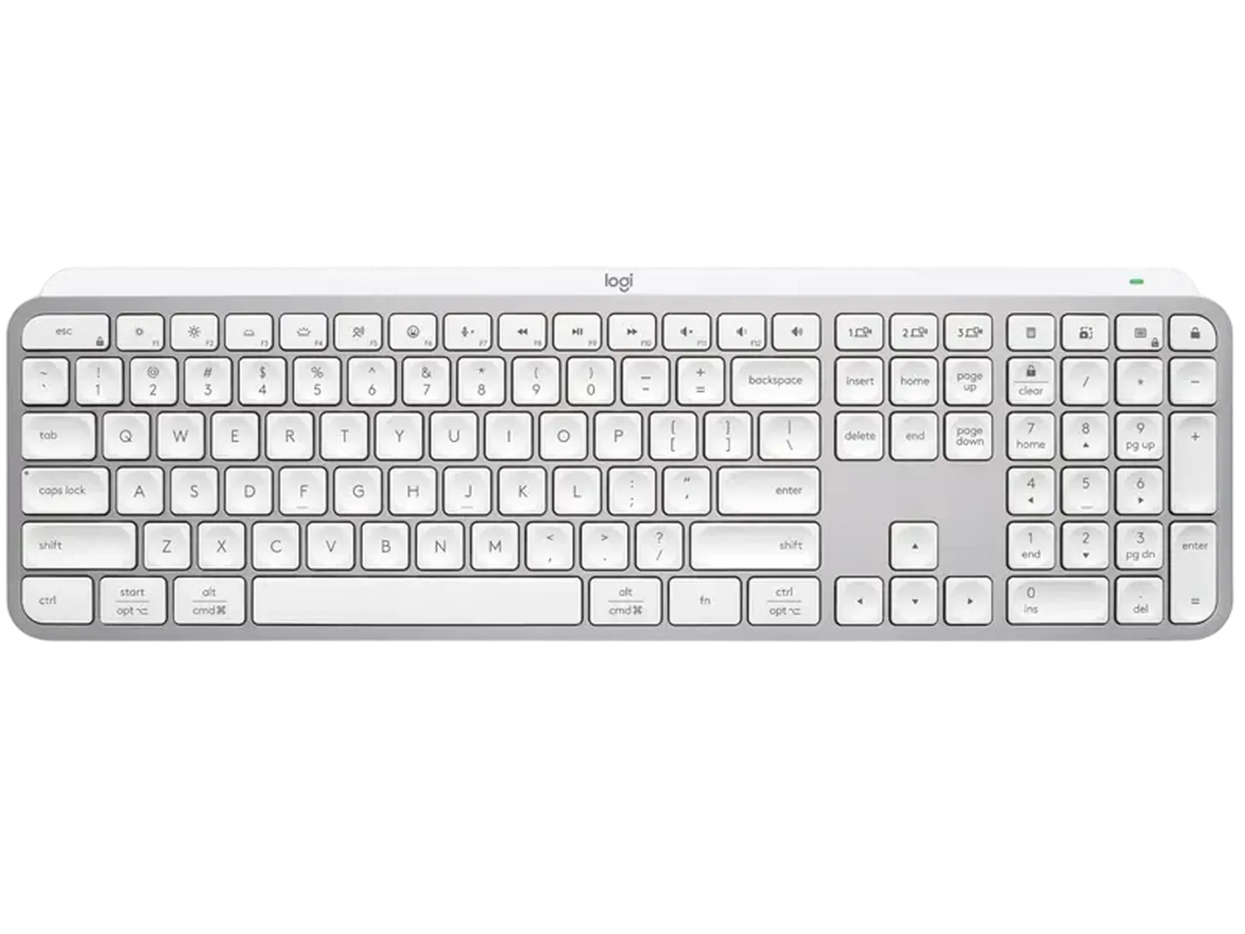 Tastatură Logitech MX Keys S, Fără fir, Grafit