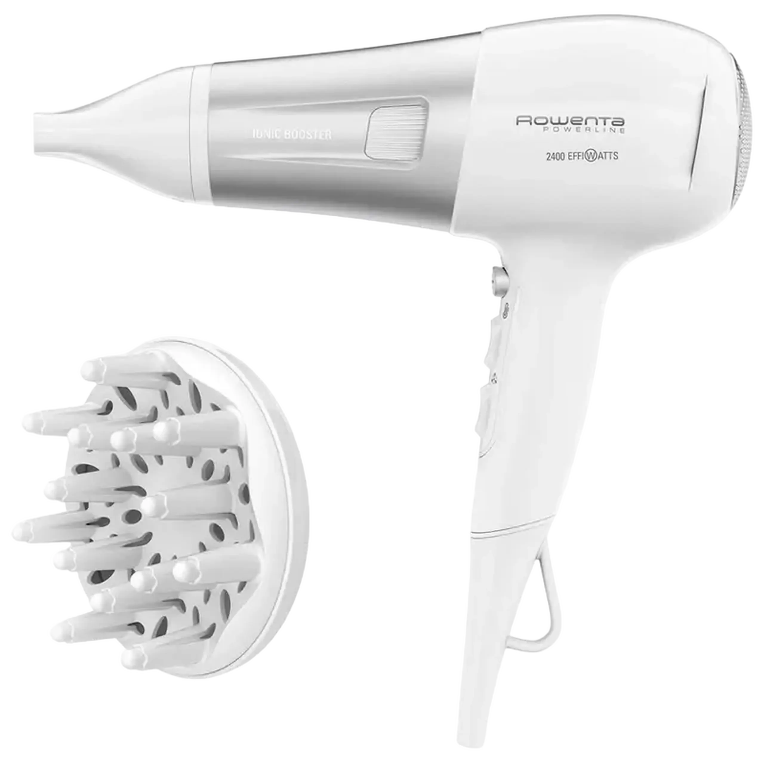 Uscător de păr Rowenta Powerline CV5930F0, 2400 W, Alb