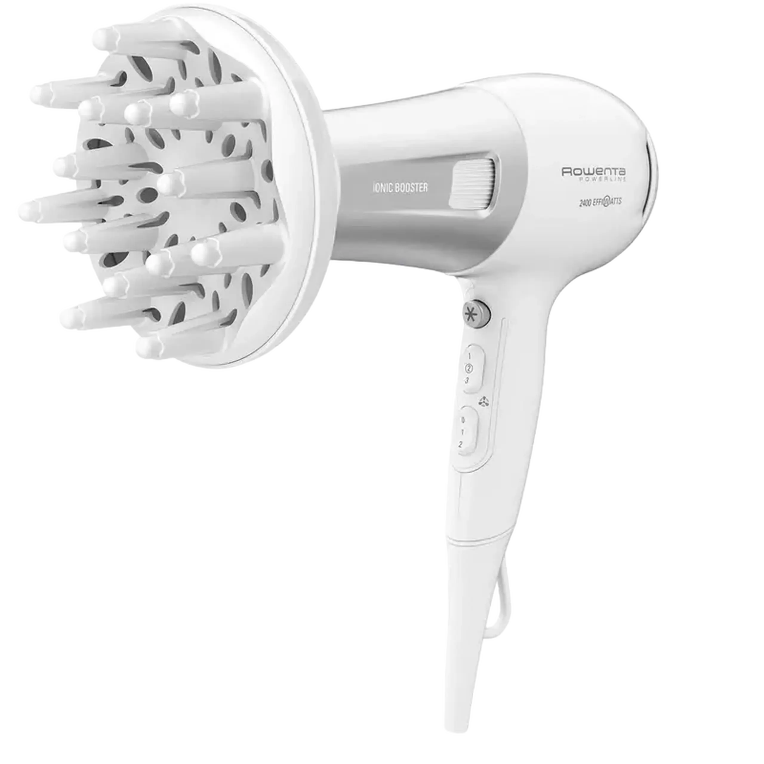 Uscător de păr Rowenta Powerline CV5930F0, 2400 W, Alb